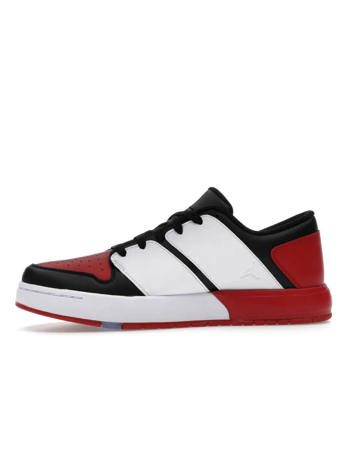 Мужские кроссовки с кожаным верхом Jordan Nu Retro 1 Low — изображение 3 из 4, красный/белый/черный