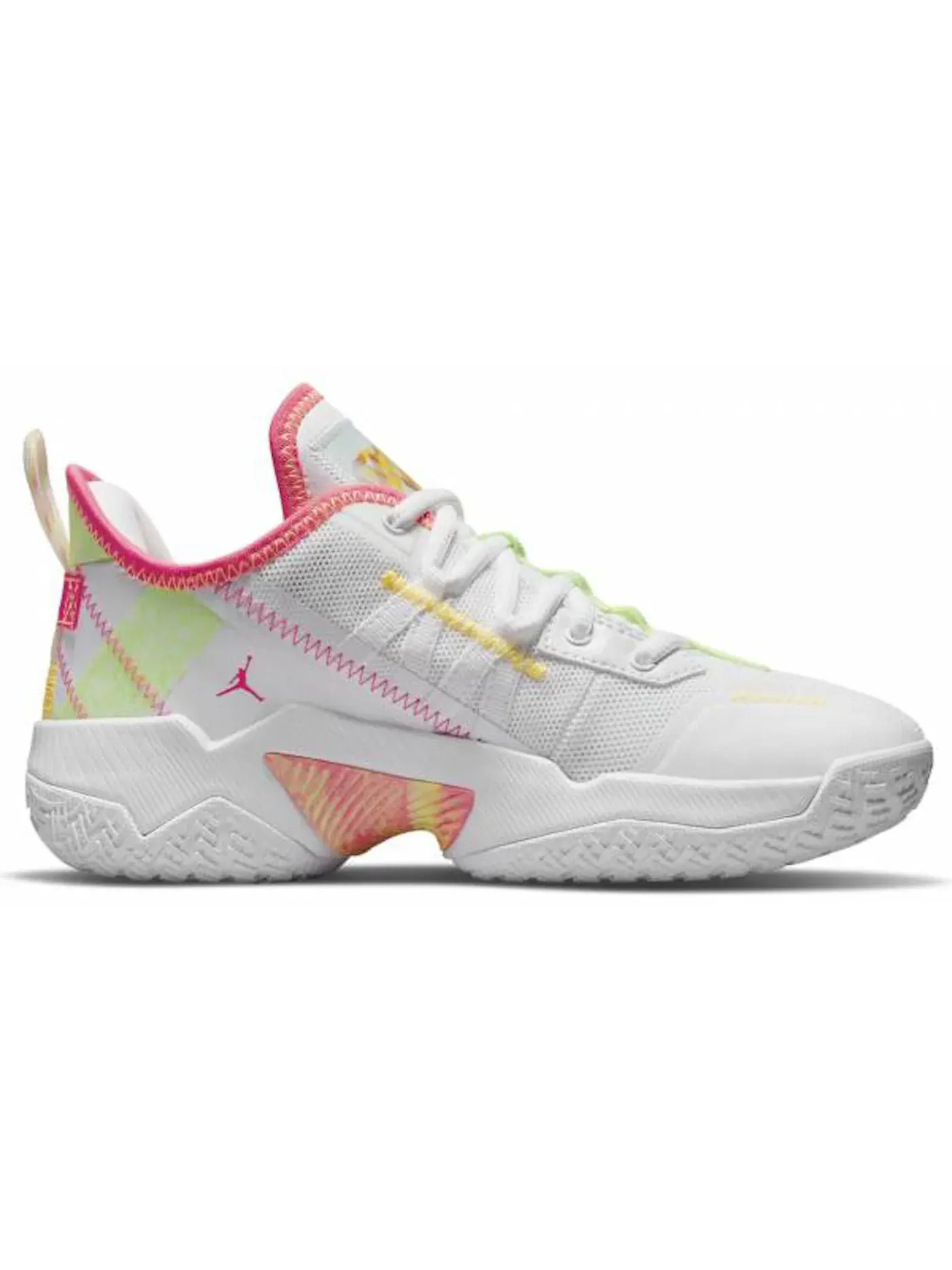 Детские кроссовки Lifestyle с моделью Jordan One-Take II Jordan — изображение 1 из 1, белый/розовый