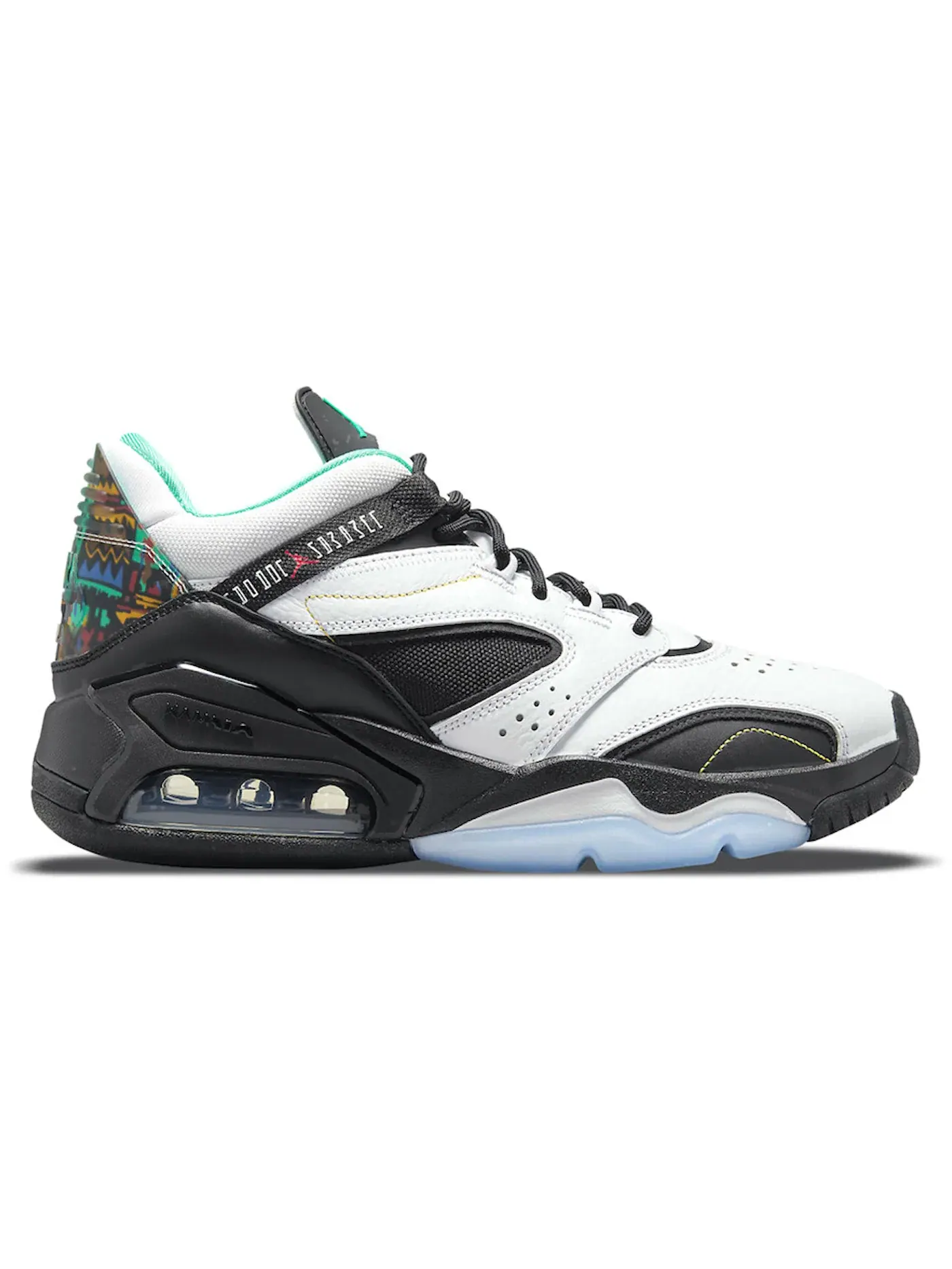 Мужские кроссовки Lifestyle Jordan Point Lane Jordan — изображение 1 из 1, белый/зеленый-черный