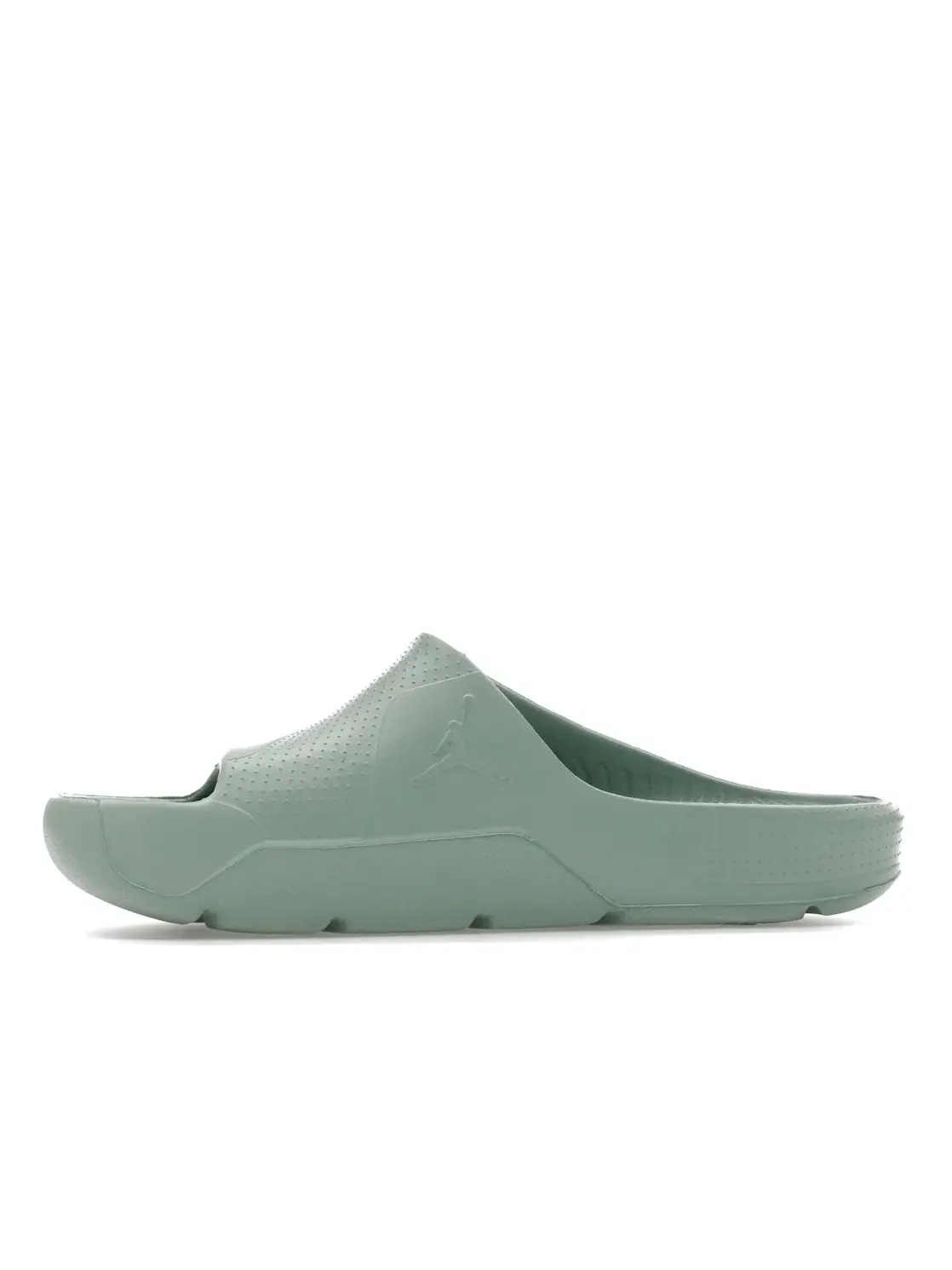 Женские шлепанцы с закрытым носком Jordan Post Slide Jordan, Jade Smoke/Jade Smoke — изображение 3 из 4