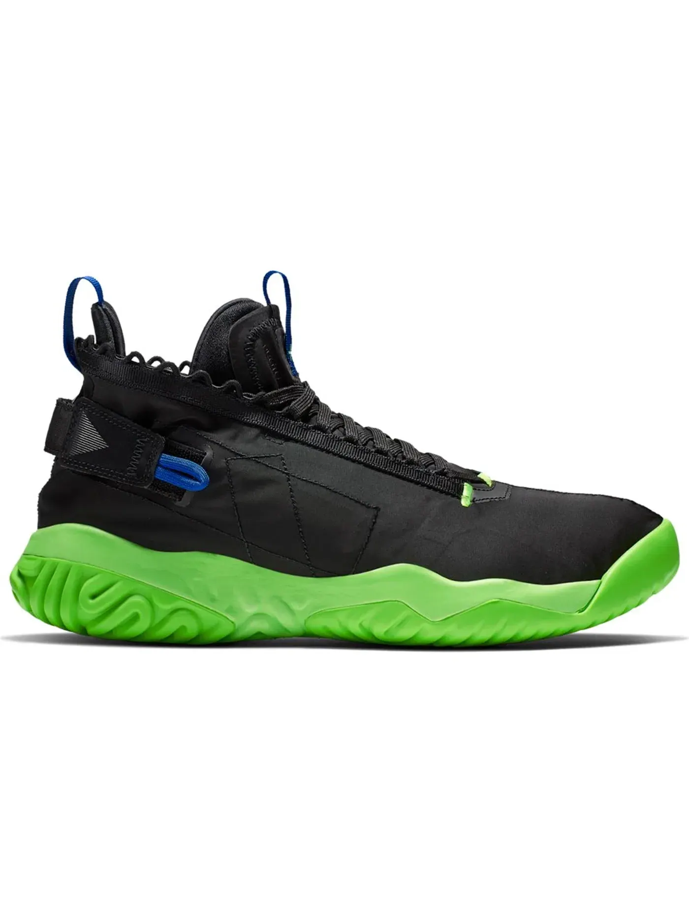Мужские кроссовки Lifestyle Jordan Proto React Jordan — изображение 1 из 1, черный/синий-зеленый