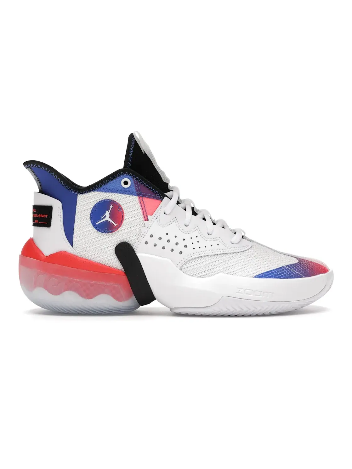 Мужские кроссовки с амортизацией Jordan React Elevation Jordan — изображение 1 из 4, белый/черный