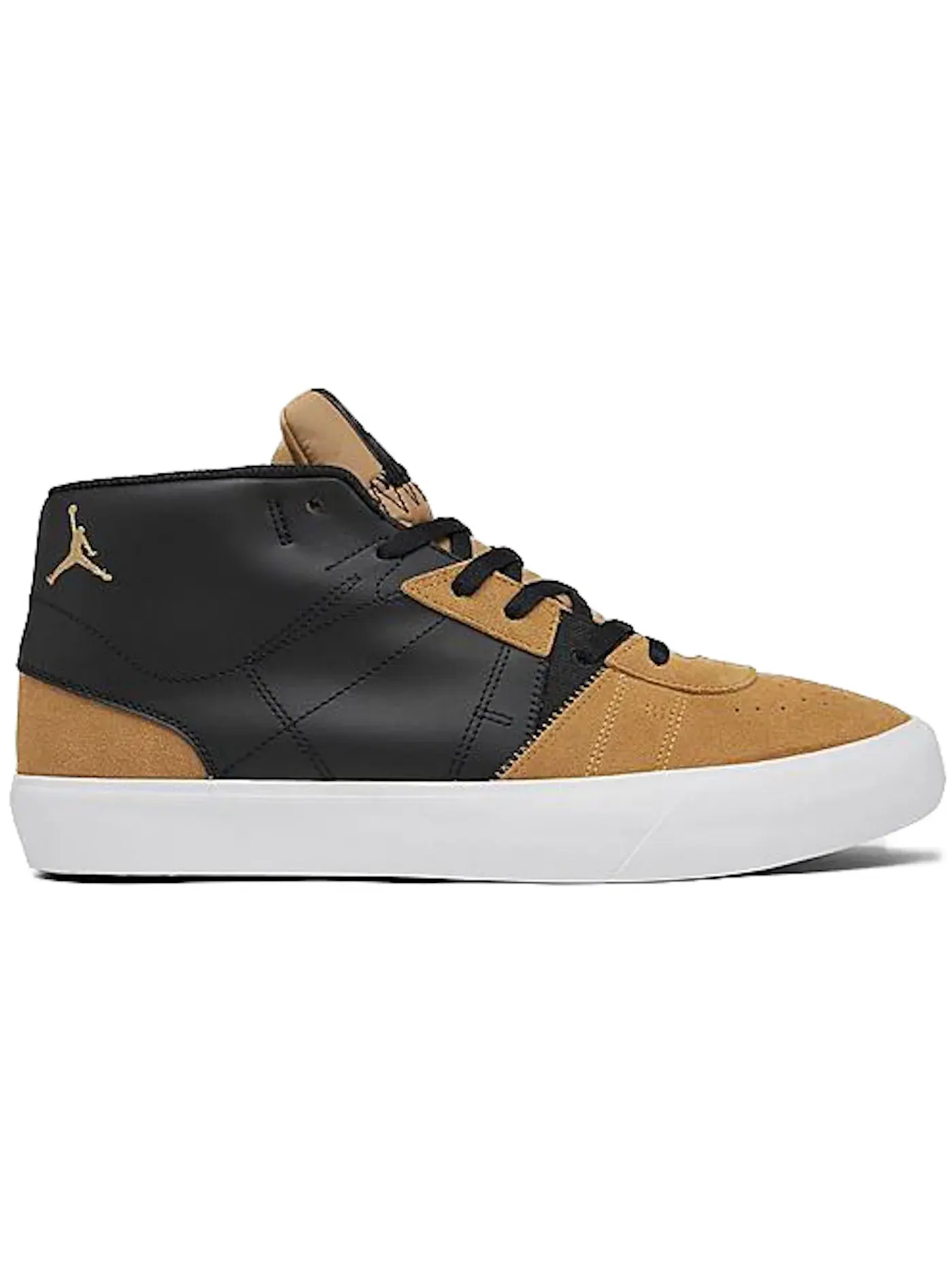 Мужские кроссовки Lifestyle Jordan Series Mid .03 Jordan — изображение 1 из 1, черный/золотистый//белый