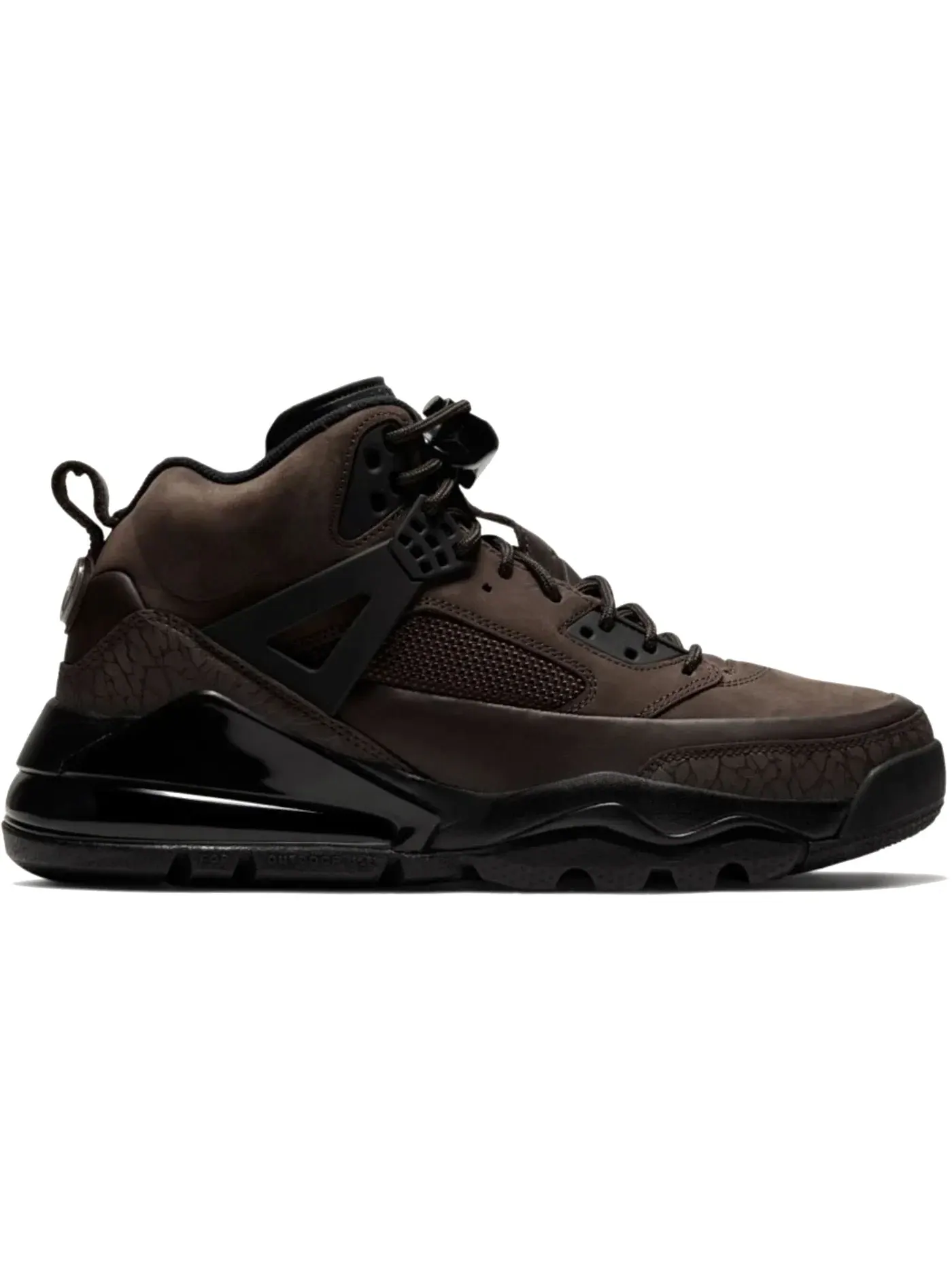 Мужские кроссовки с амортизацией Air Max Jordan Spizike 270 Boot — изображение 1 из 1, темный коричневый/черный