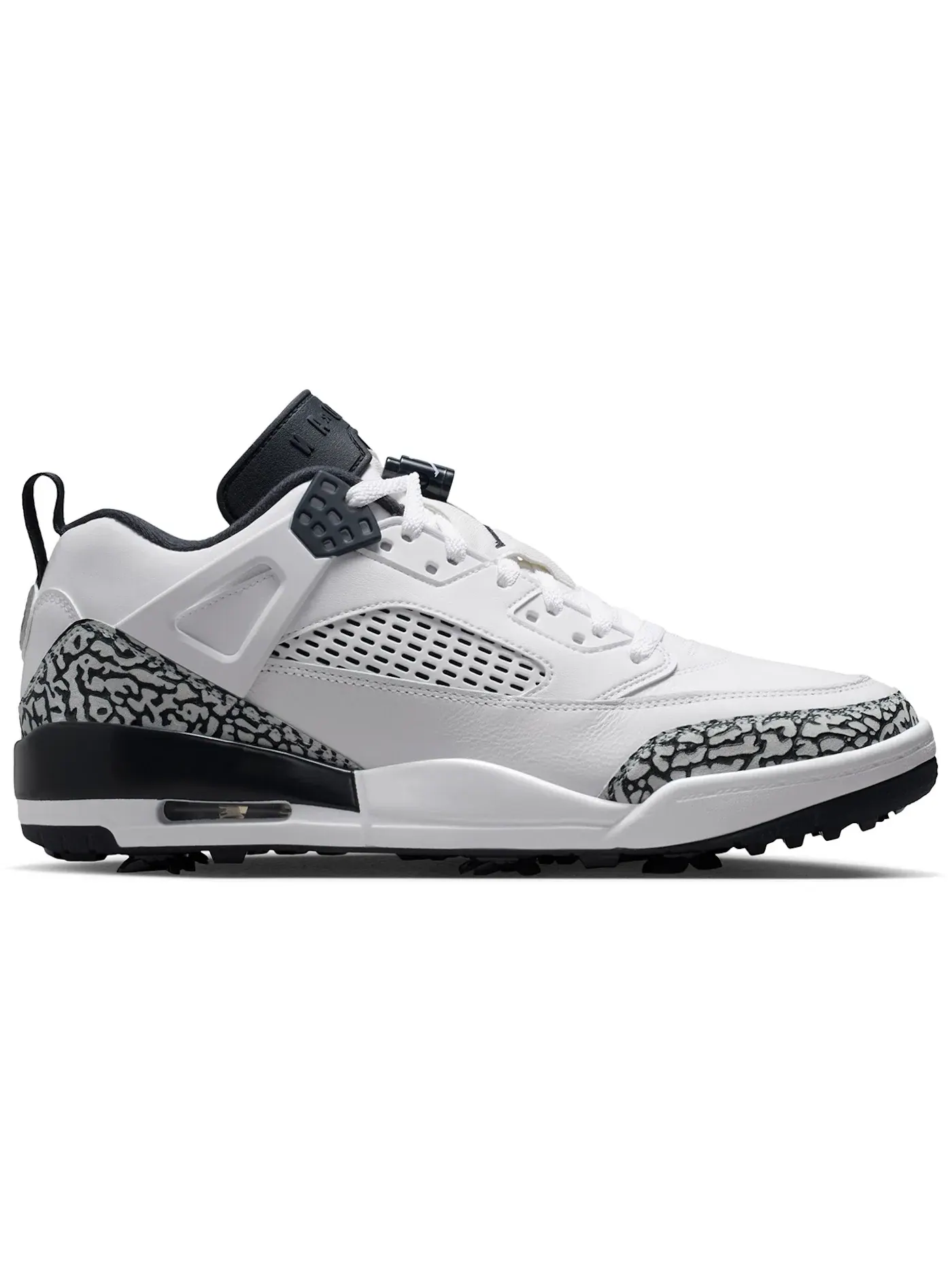 Мужские гольф-кроссовки White/Pure Platinum/Obsidian Jordan Spizike Golf — изображение 1 из 1