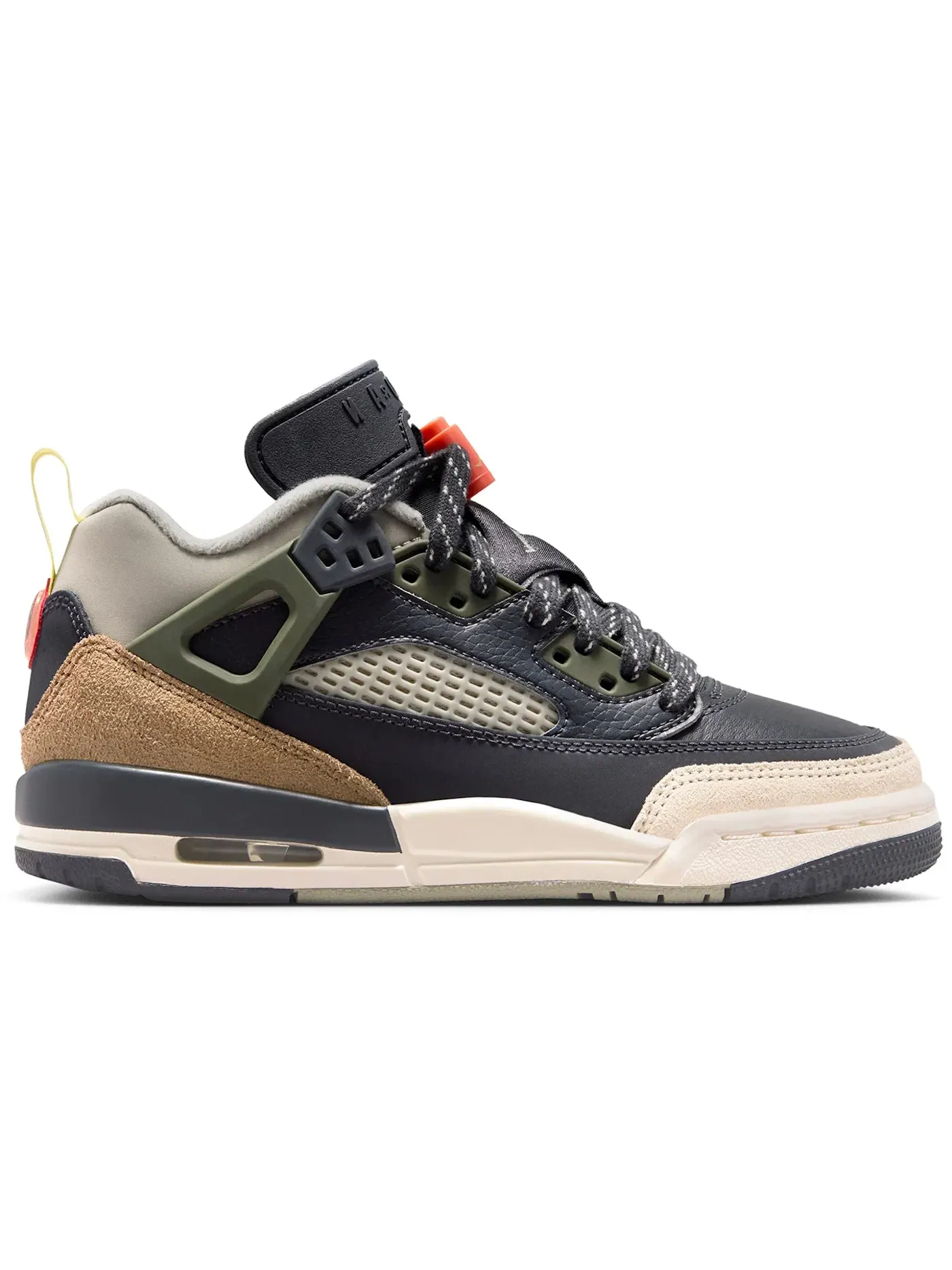 Детские кроссовки с принтом Jordan Spizike Low Jordan — изображение 1 из 1, светлый/хаки