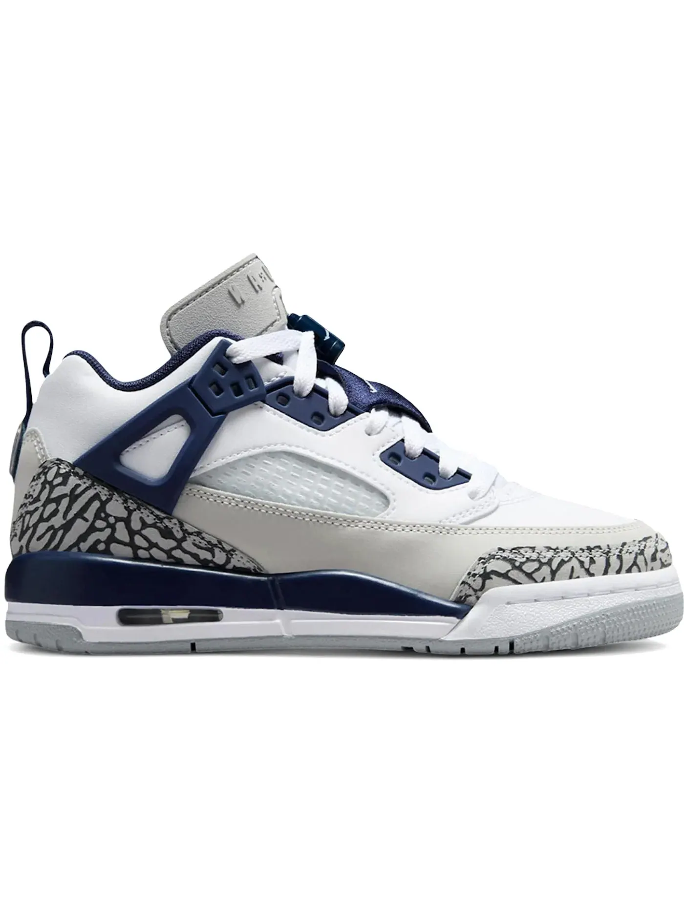 Детские кроссовки с принтом Jordan Spizike Low Jordan — изображение 1 из 1, белый/серый/темно-синий