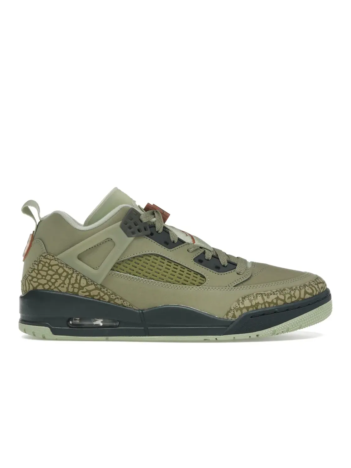 Мужские кроссовки Lifestyle Jordan Spizike Low — изображение 1 из 4, оливковый