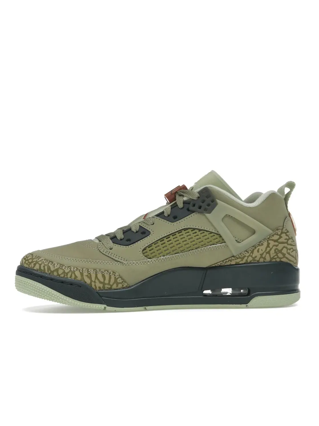 Мужские кроссовки Lifestyle Jordan Spizike Low — изображение 3 из 4, оливковый