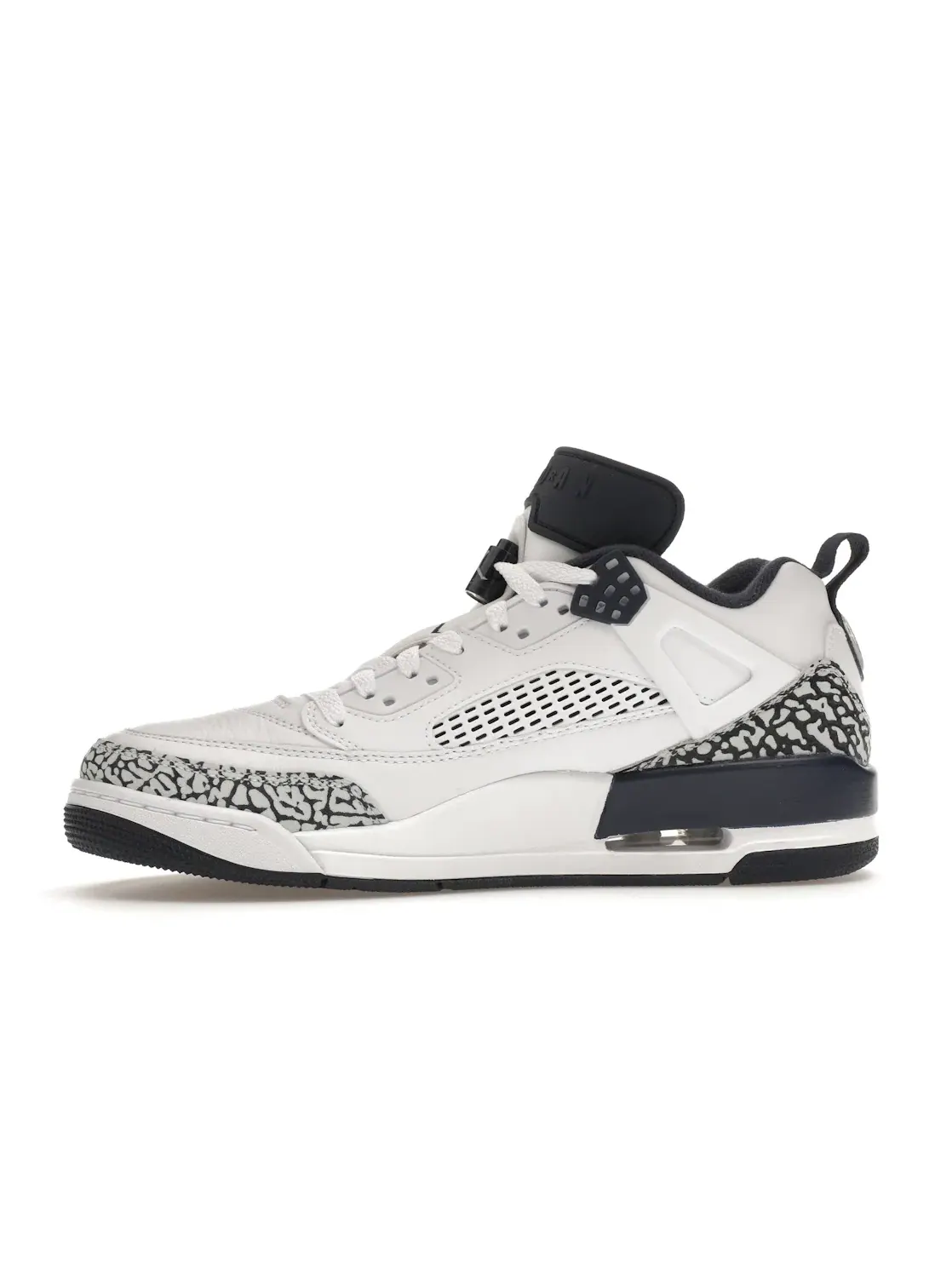 Мужские кроссовки Lifestyle с принтом слоновьей кожи Jordan Spizike Low Jordan — изображение 3 из 4, белый//платиновый