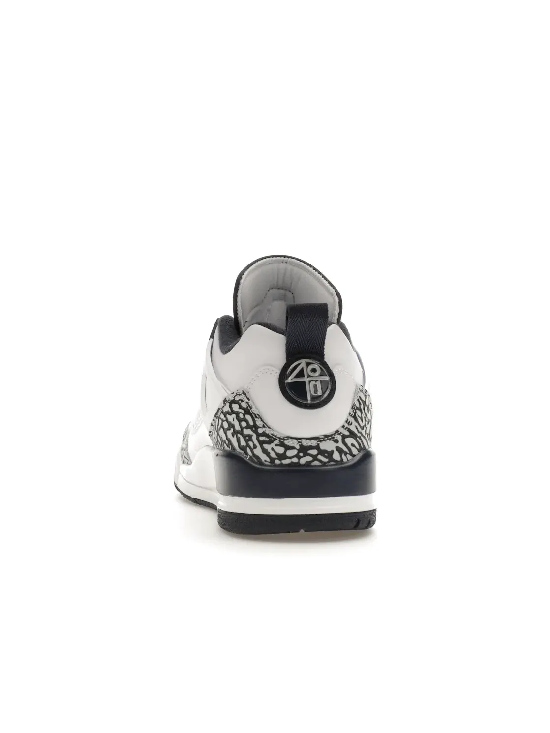 Мужские кроссовки Lifestyle с принтом слоновьей кожи Jordan Spizike Low Jordan — изображение 4 из 4, белый//платиновый