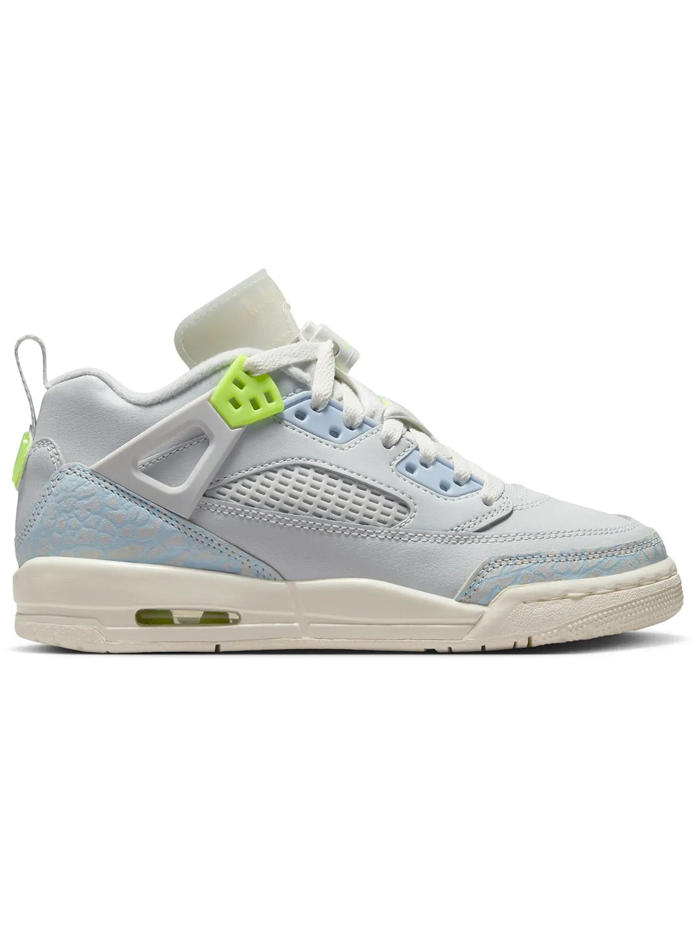 Детские кроссовки Lifestyle Jordan Spizike Low, Photon Dust/Sail/Coconut Milk/Volt — изображение 1 из 1