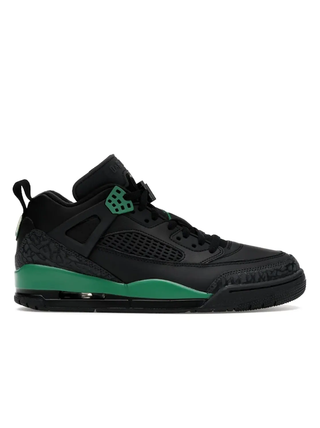 Мужские кроссовки Lifestyle с контрастными акцентами Jordan Spizike Low — изображение 1 из 4, черный/зеленый