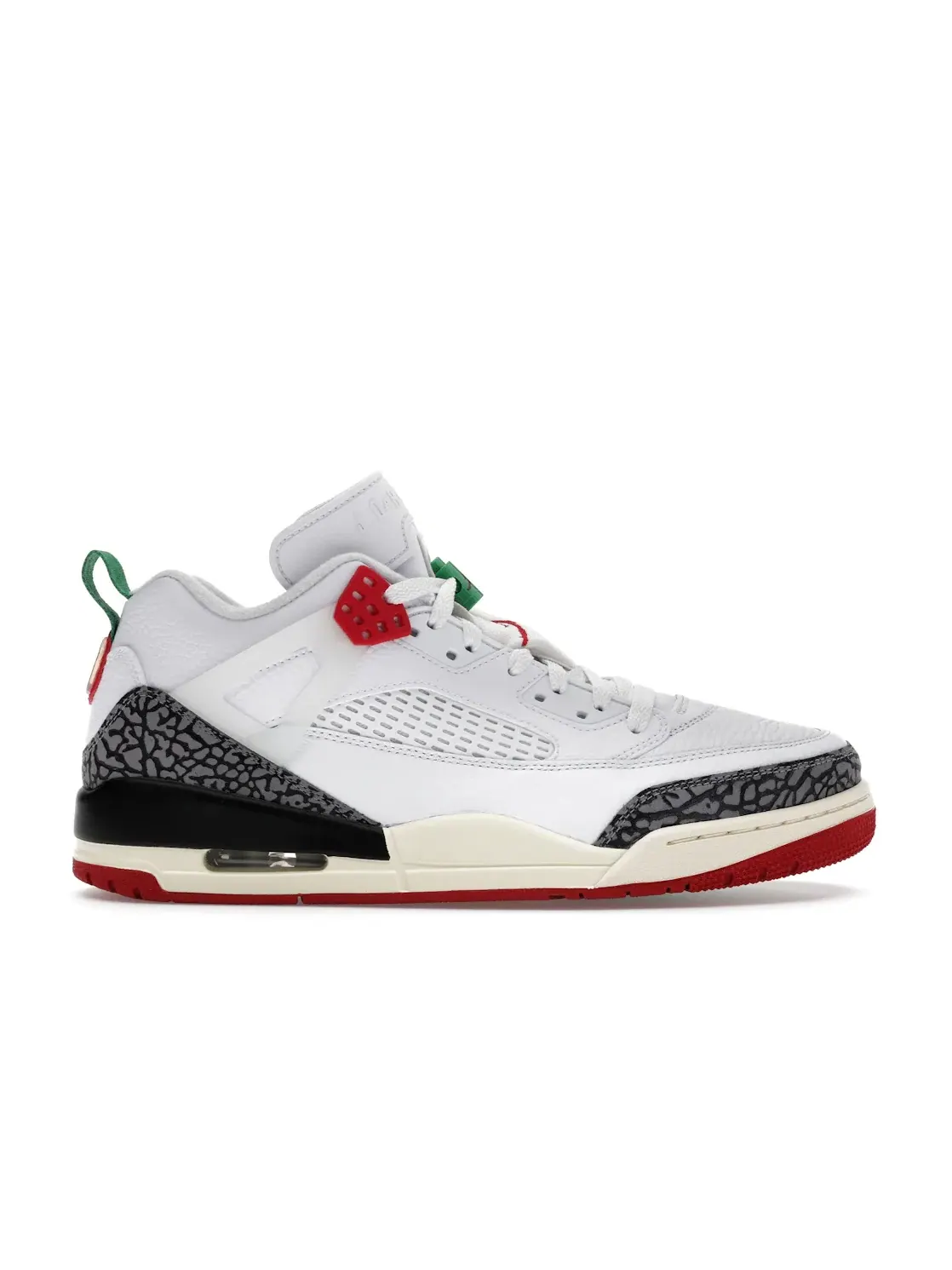 Мужские кроссовки Lifestyle Jordan Spizike Low SE — изображение 1 из 4, белый/черный//красный