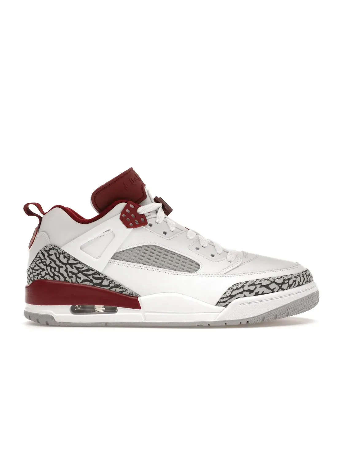 Мужские кроссовки Lifestyle с принтом Jordan Spizike Low Jordan — изображение 1 из 4, белый/красный/серый