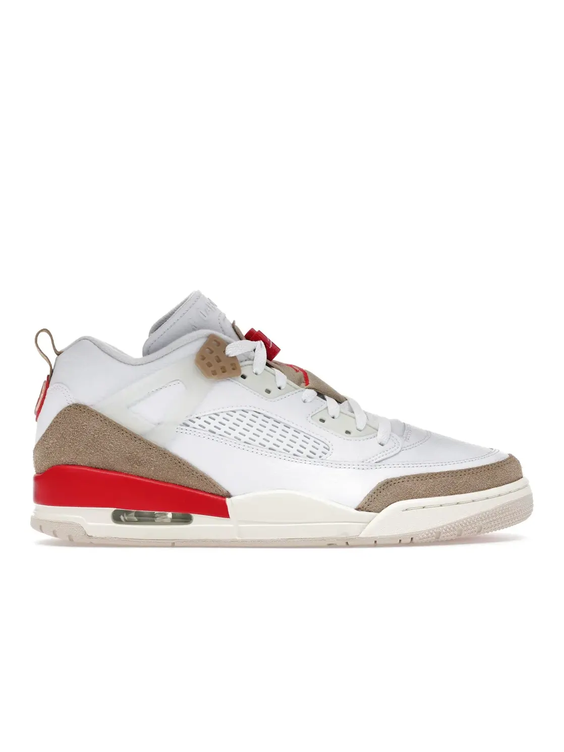 Мужские кроссовки Lifestyle Jordan Spizike Low Jordan — изображение 1 из 4, белый///красный