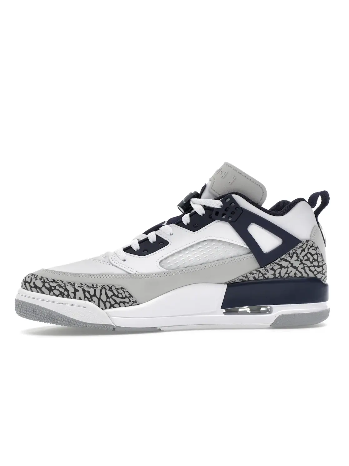 Мужские кроссовки для повседневной носки Jordan Spizike Low Jordan — изображение 3 из 4, белый серый темно-синий