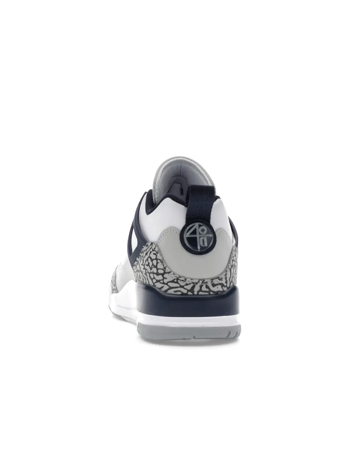 Мужские кроссовки для повседневной носки Jordan Spizike Low Jordan — изображение 4 из 4, белый серый темно-синий