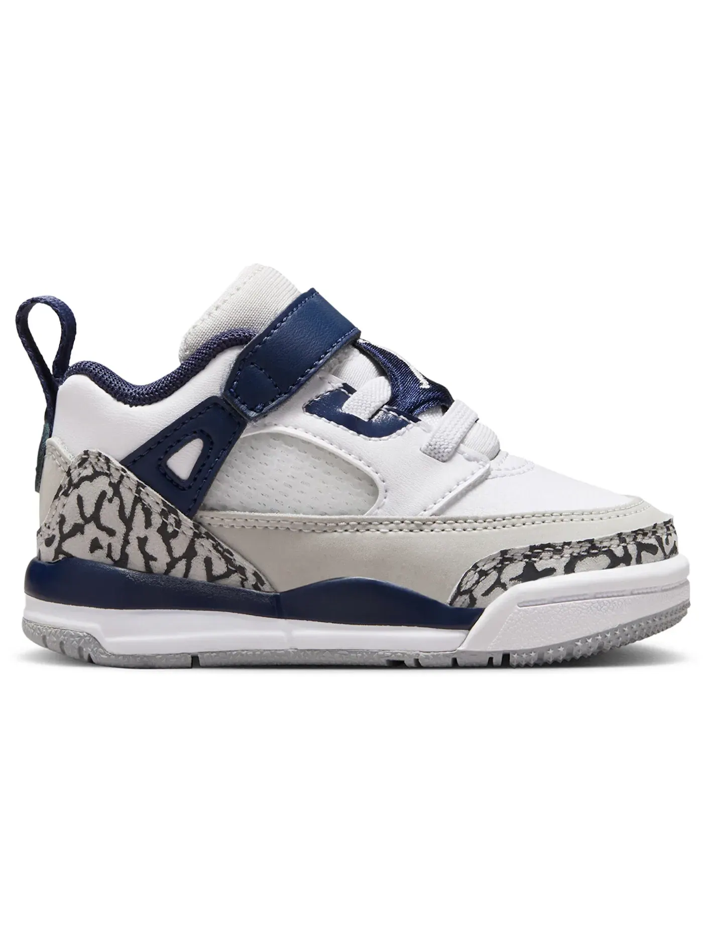 Детские кроссовки Lifestyle Jordan Spizike Low Jordan — изображение 1 из 1, белый/серый//темно-синий