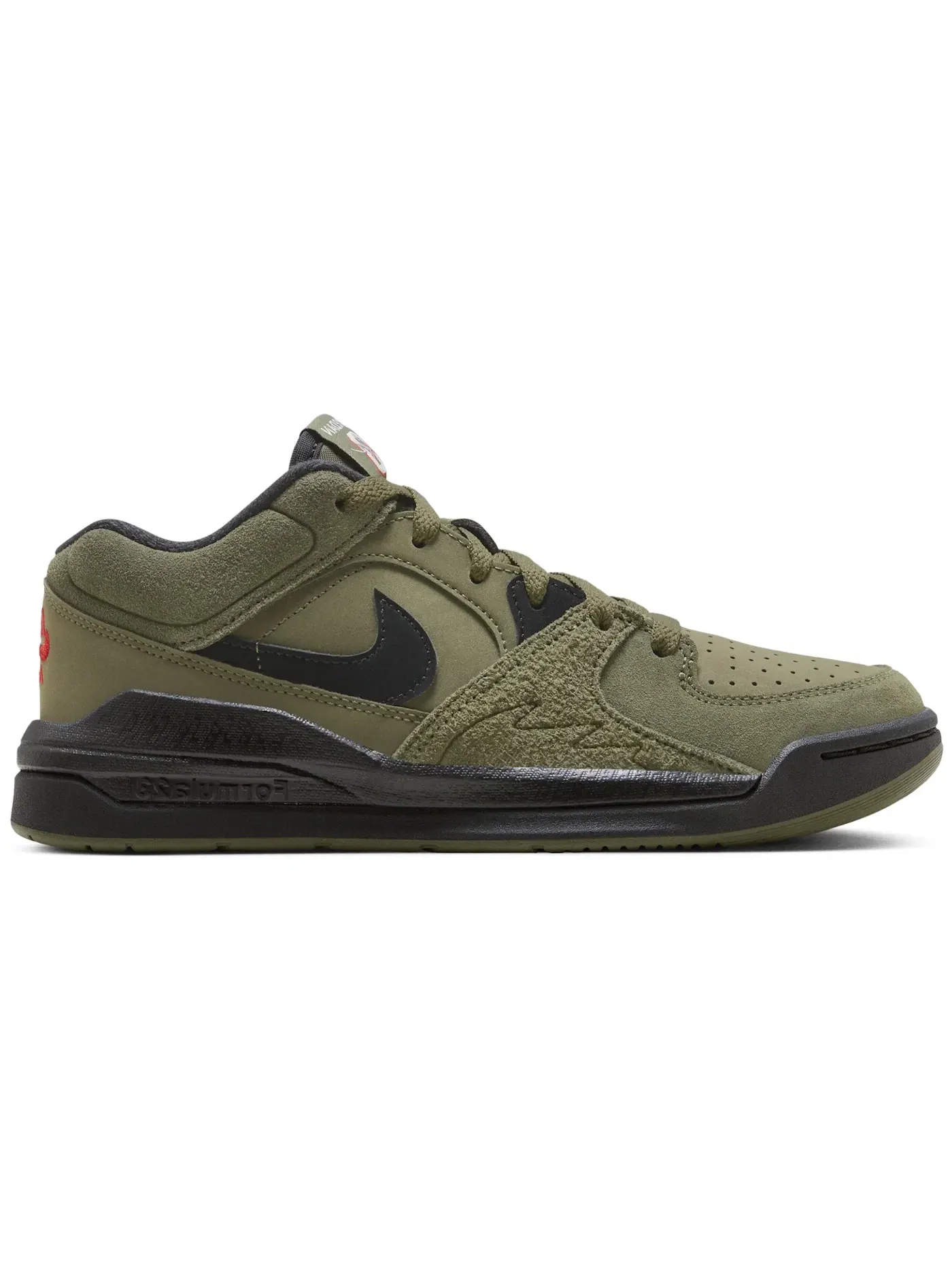 Детские кроссовки Lifestyle Jordan Stadium 90 Jordan — изображение 1 из 1, оливковый красный черный