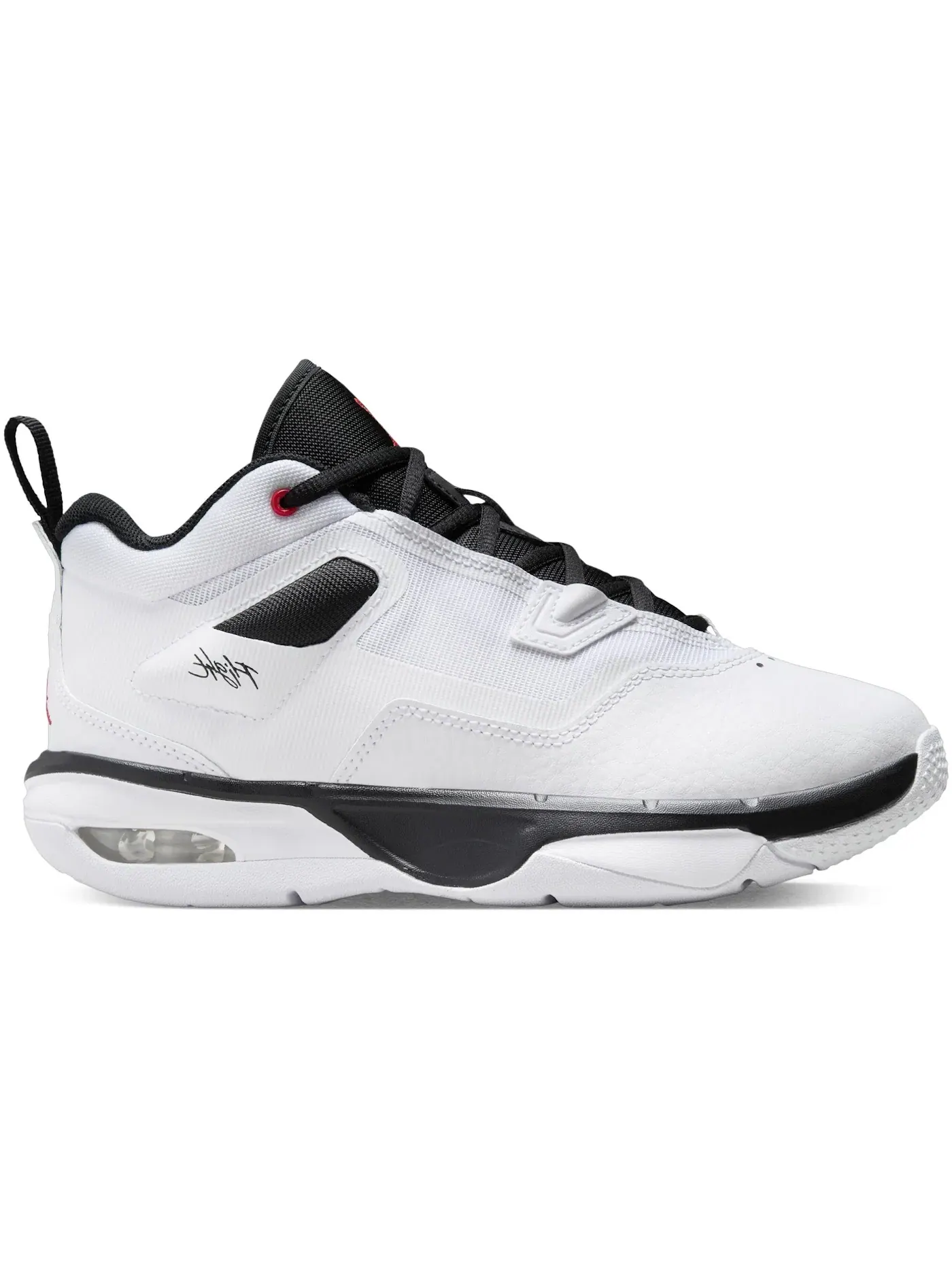 Детские кроссовки для мальчиков с длинным шнурком Jordan Stay Loyal 3 Jordan — изображение 1 из 1, белый/черный/красный