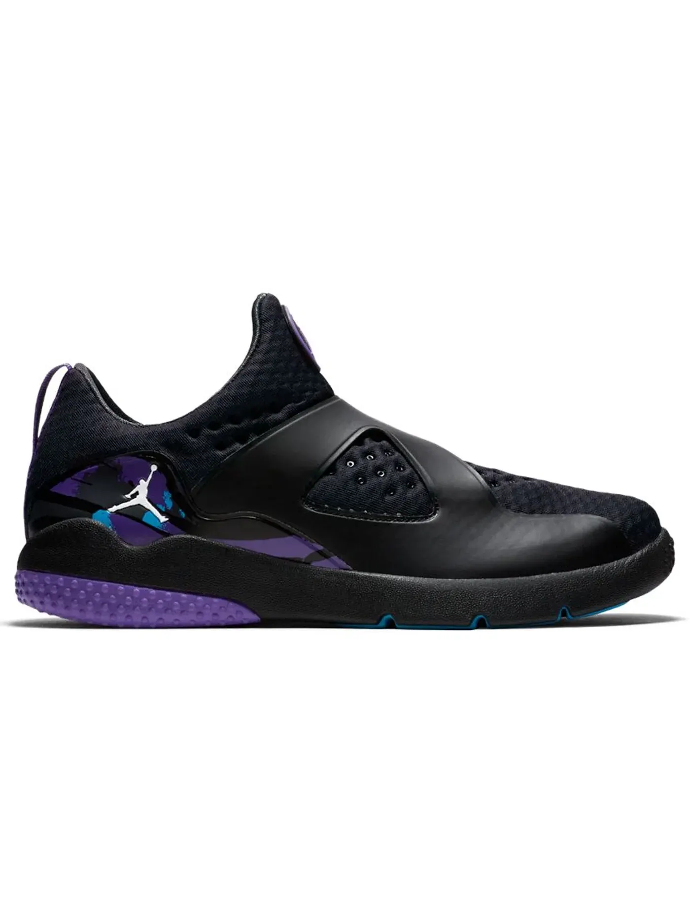 Мужские кроссовки с дизайном Jordan Trainer Essential Jordan — изображение 1 из 1, черный/белый-фиолетовый