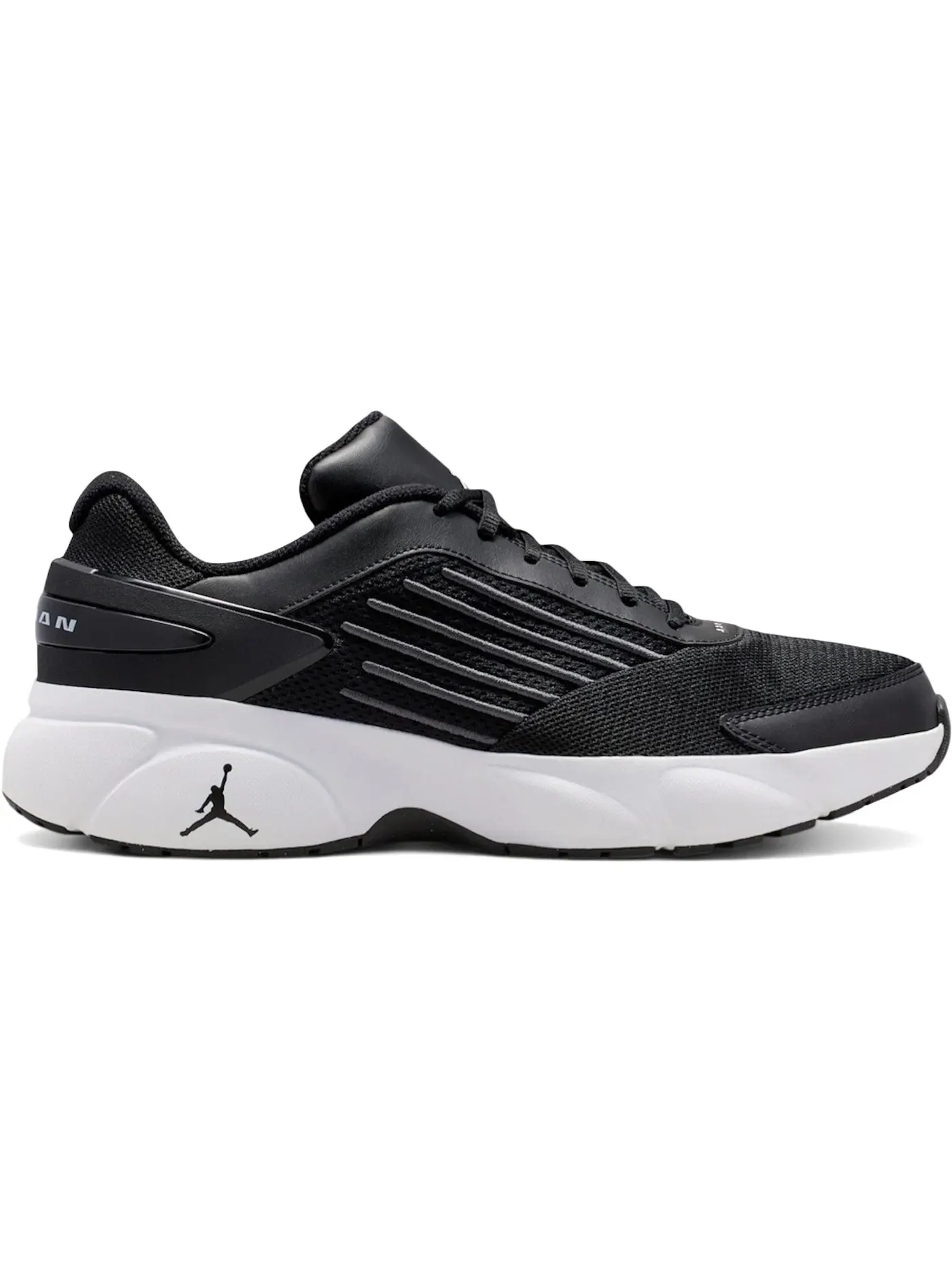 Мужские кроссовки для повседневной носки Jordan Trunner Flow Jordan — изображение 1 из 1, черный белый