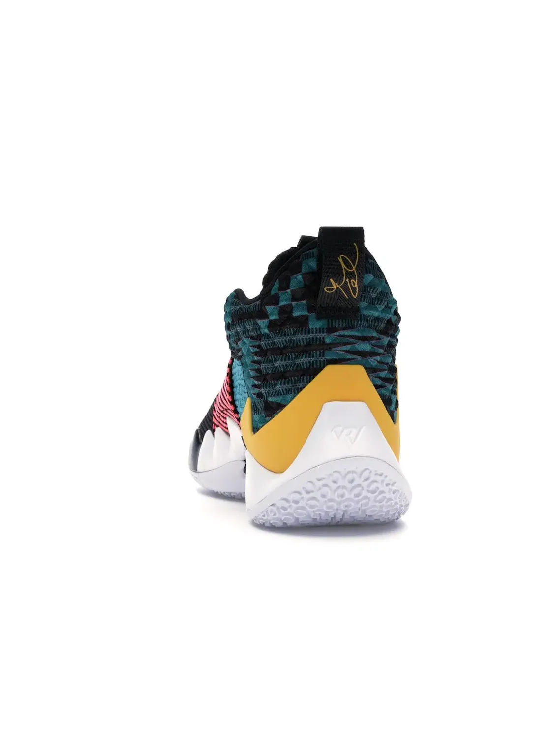 Мужские кроссовки для баскетбола Jordan Why Not 0.2 BHM Jordan — изображение 4 из 4, черный/мульти--белый