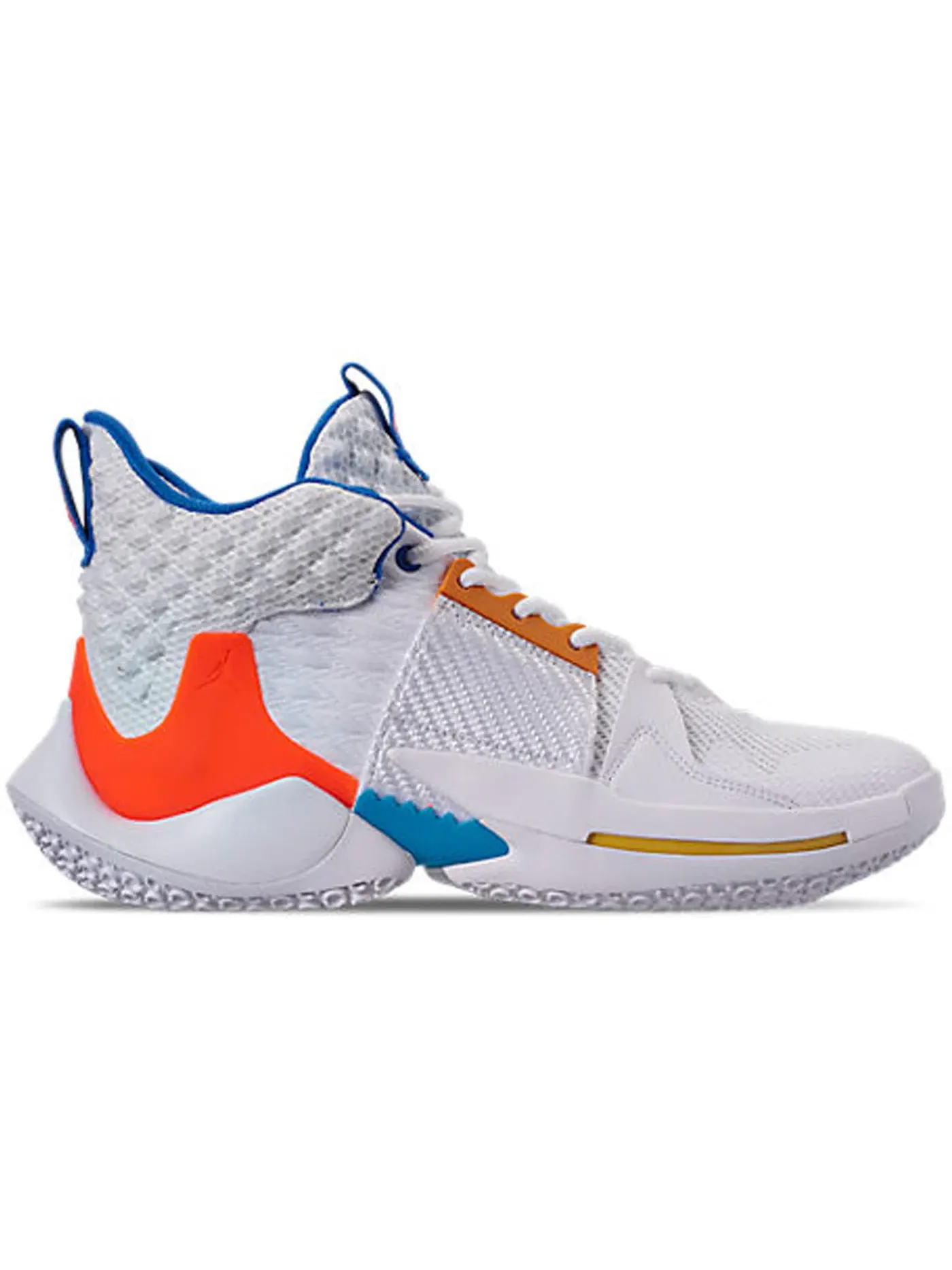 Мужские кроссовки для баскетбола Jordan Why Not 0.2 Jordan — изображение 1 из 1, белый/-синий