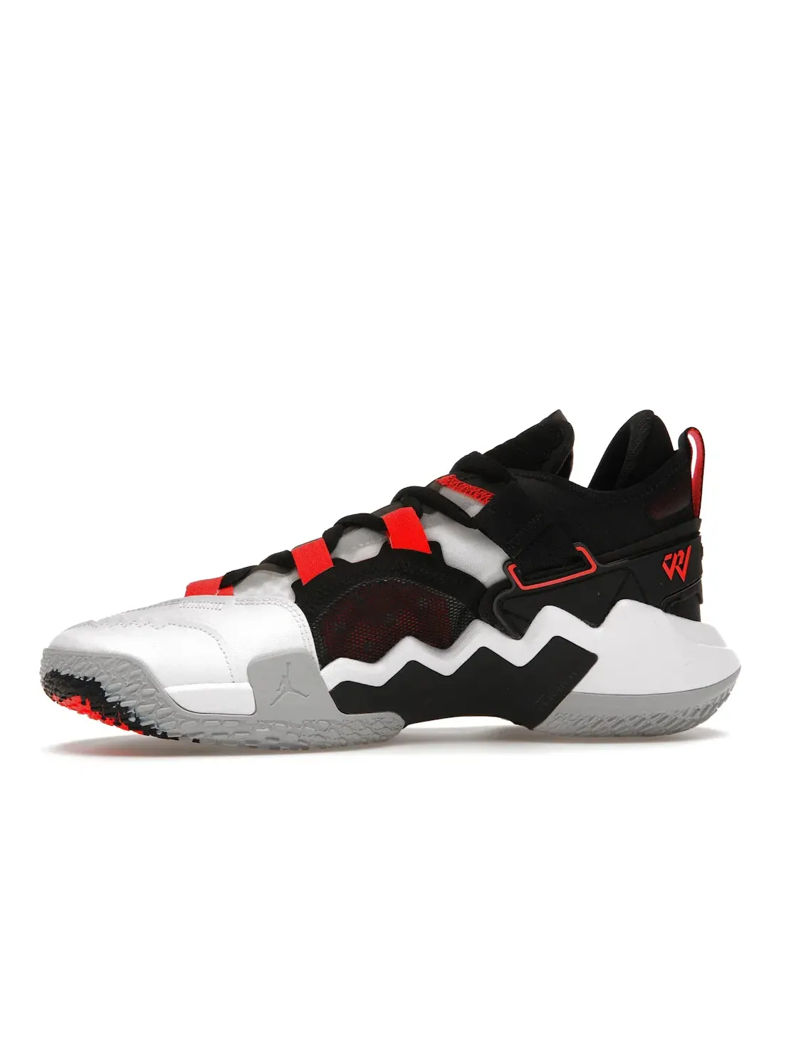 Мужские кроссовки для баскетбола Jordan Why Not .5 Jordan — изображение 3 из 4, белый/черный/серый/яркий