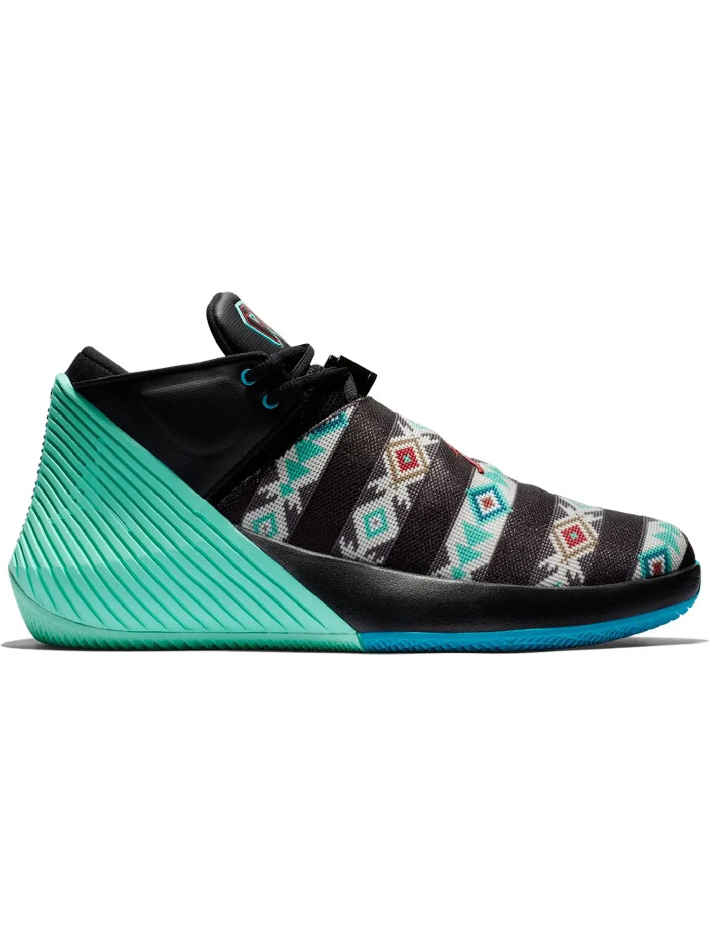 Мужские кроссовки для баскетбола Jordan Why Not Zer0.1 Low Jordan — изображение 1 из 1, черный/красный--темный