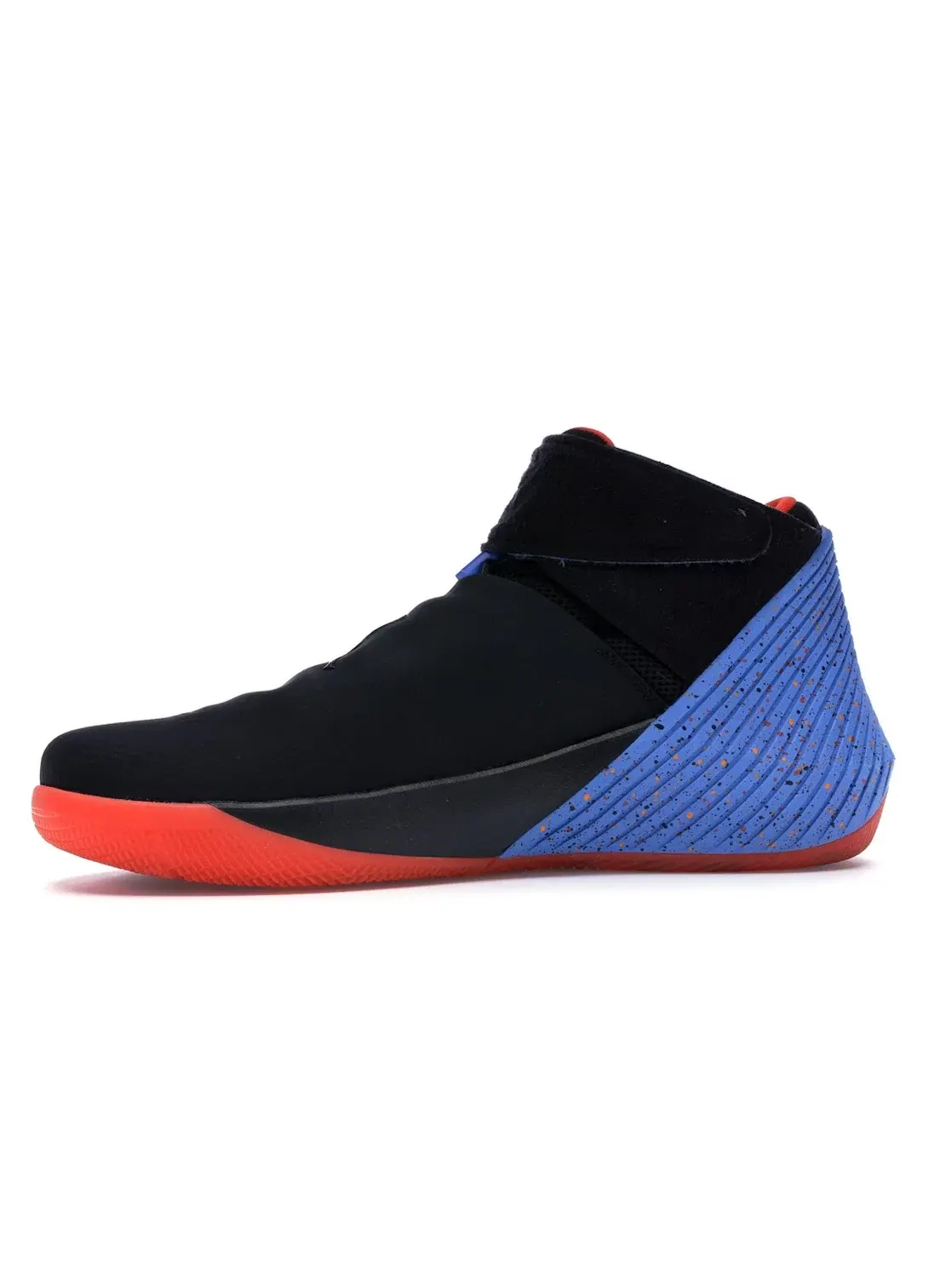 Мужские кроссовки баскетбольные с принтом Jordan Why Not Zer0.1 Jordan — изображение 3 из 4, черный/синий-оранжевый