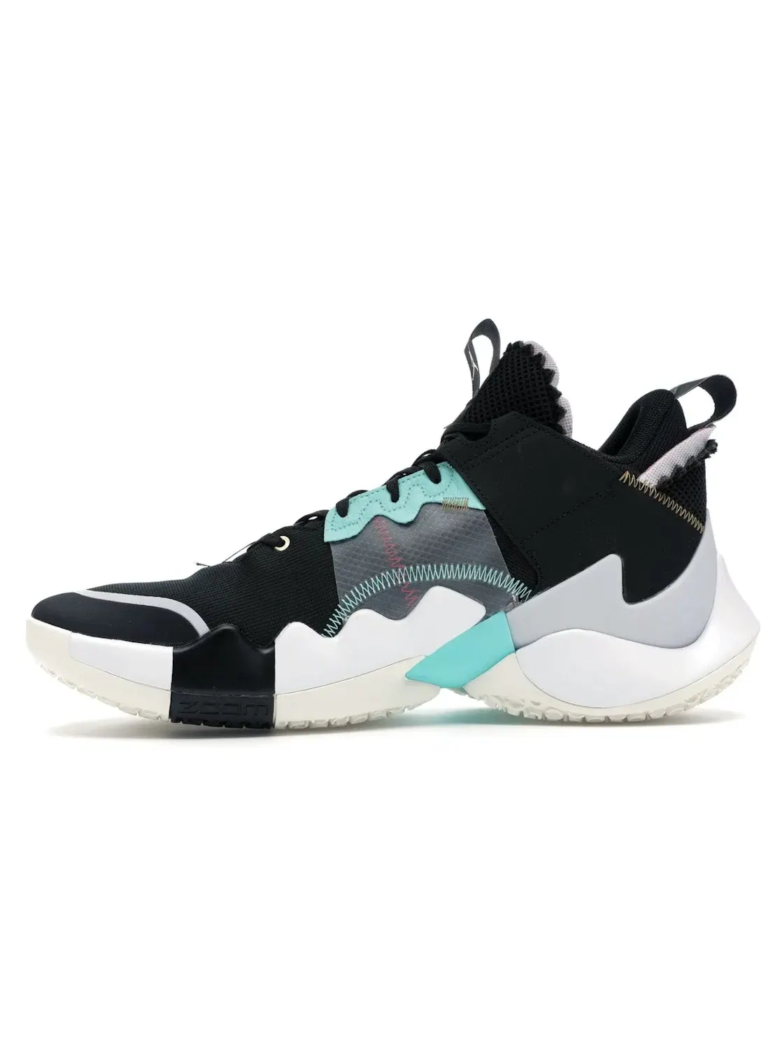 Мужские кроссовки для баскетбола Jordan Why Not Zer0.2 SE Jordan — изображение 3 из 4, черный/синий-розовый