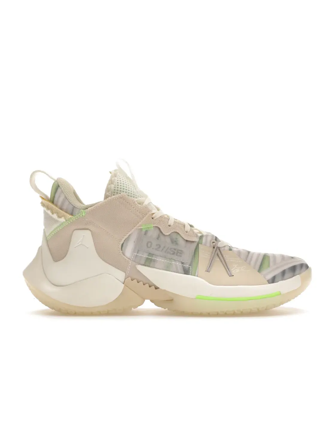 Мужские кроссовки для баскетбола Jordan Why Not Zer0.2 SE Mummy Jordan — изображение 1 из 4, светлый кремовый--серый