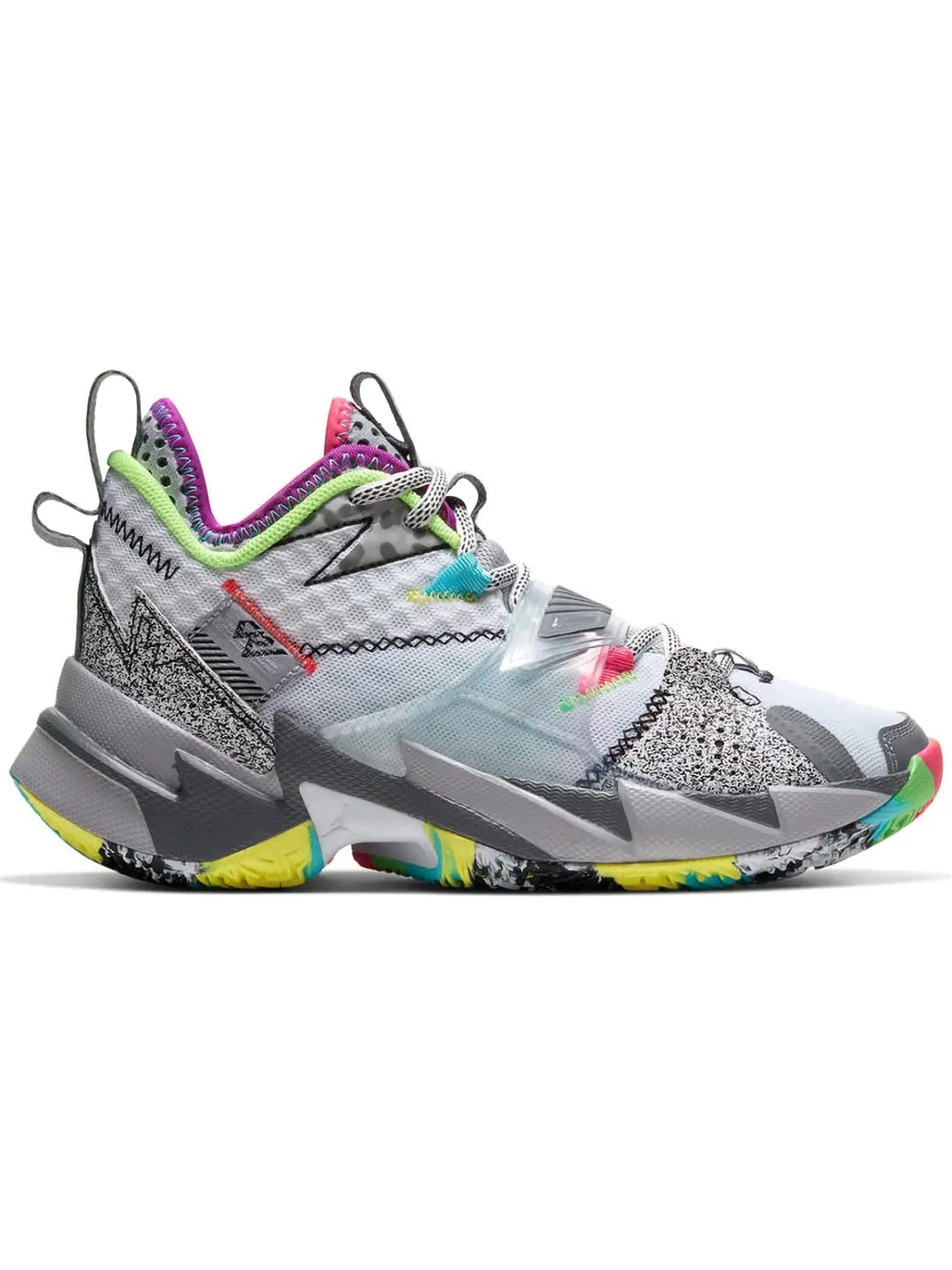 Детские кроссовки для баскетбола с поддержкой Jordan Why Not Zer0.3 Jordan