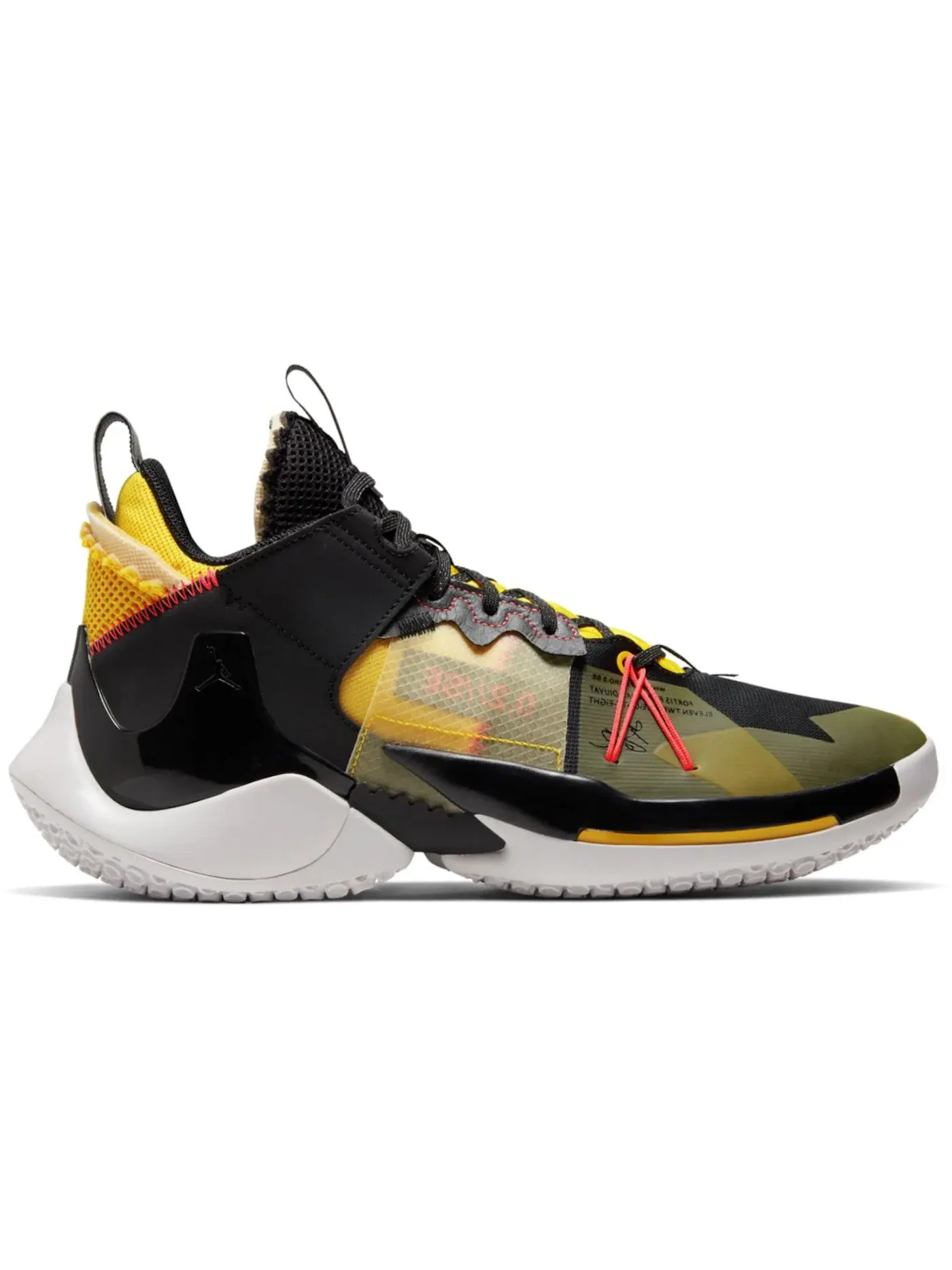 Мужские кроссовки для баскетбола Jordan Why Not Zer0.2 Jordan — изображение 1 из 1, черный///серый