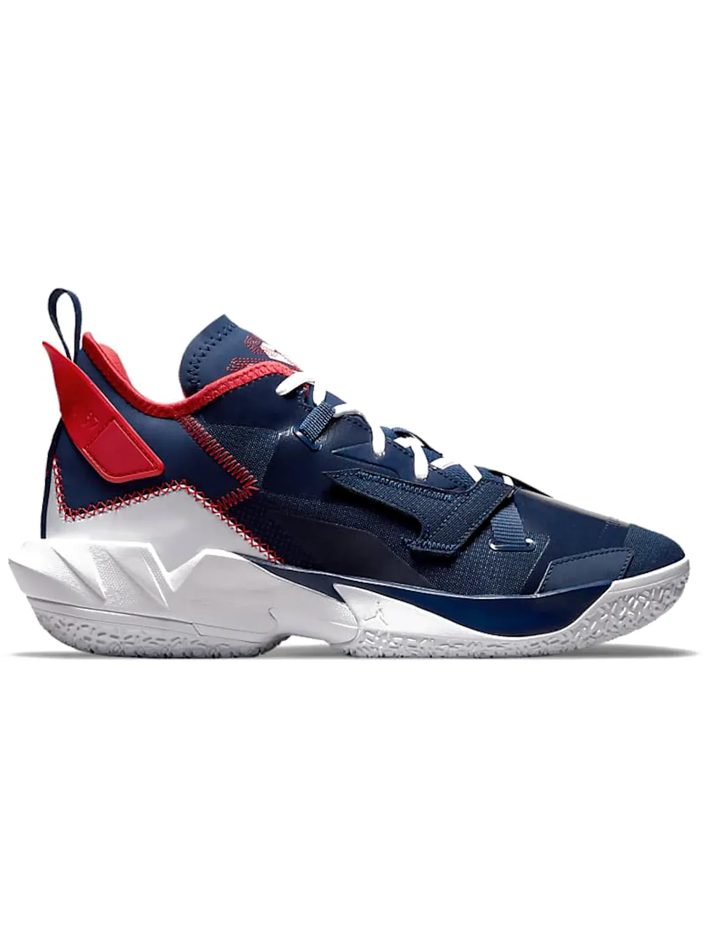 Мужские кроссовки для баскетбола Jordan Why Not Zer0.4 Jordan — изображение 1 из 1, синий/красный-белый