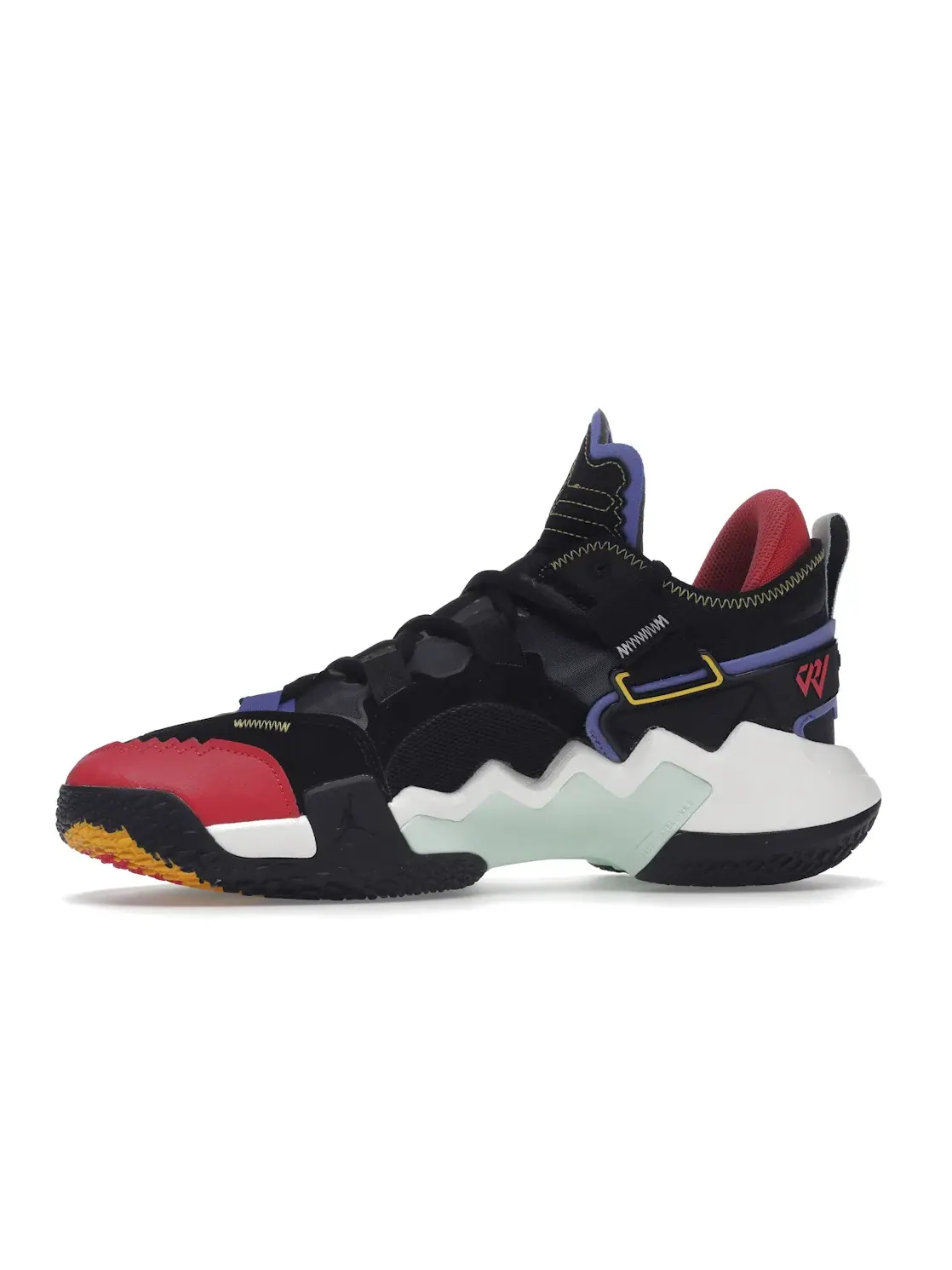 Мужские кроссовки для баскетбола Jordan Why Not .5 Jordan — изображение 3 из 4, черный