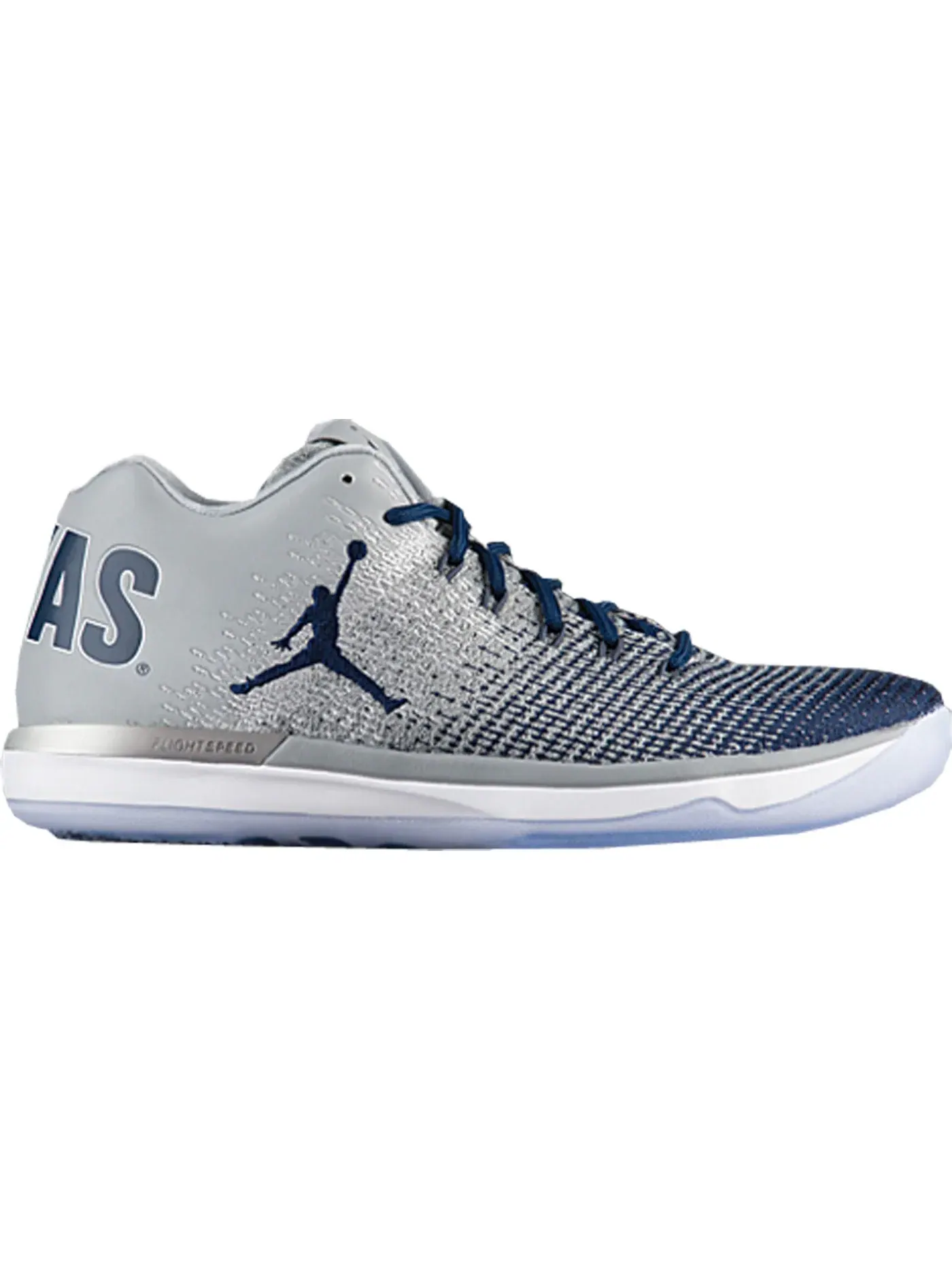 Мужские кроссовки для баскетбола Jordan XXX1 Low Jordan — изображение 1 из 1, серый/темно-синий-белый