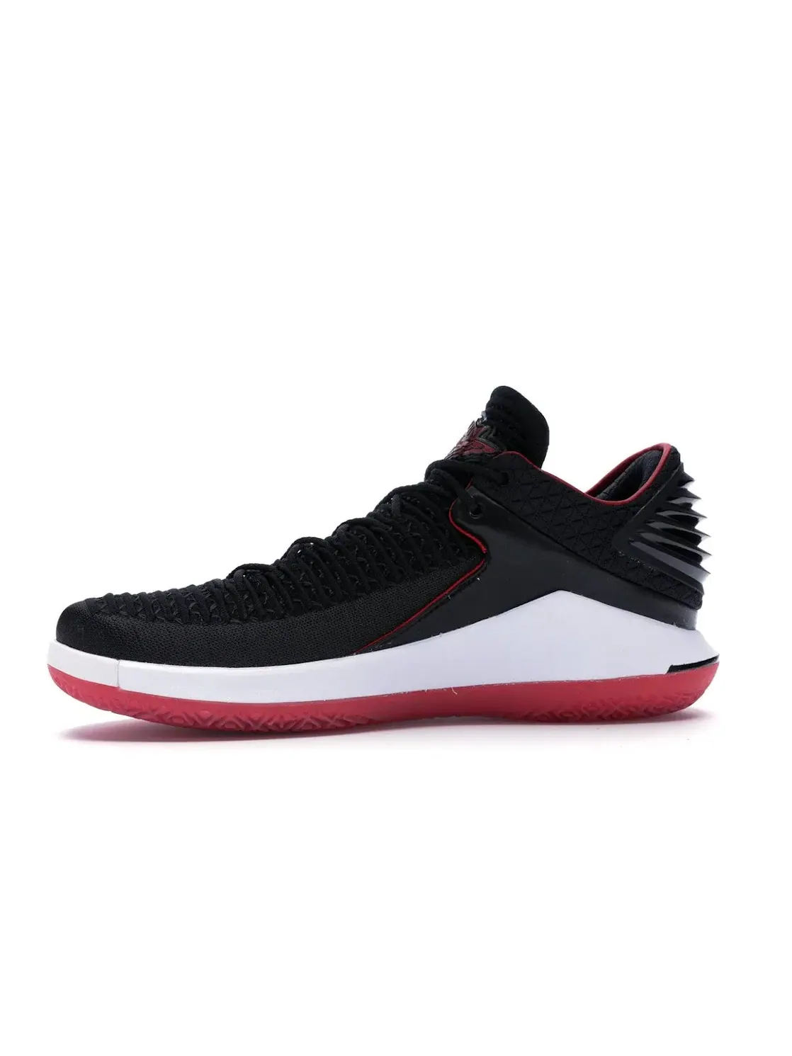 Мужские кроссовки с верхом из трикотажа Jordan XXXII Low Jordan — изображение 3 из 4, черный/красный-белый