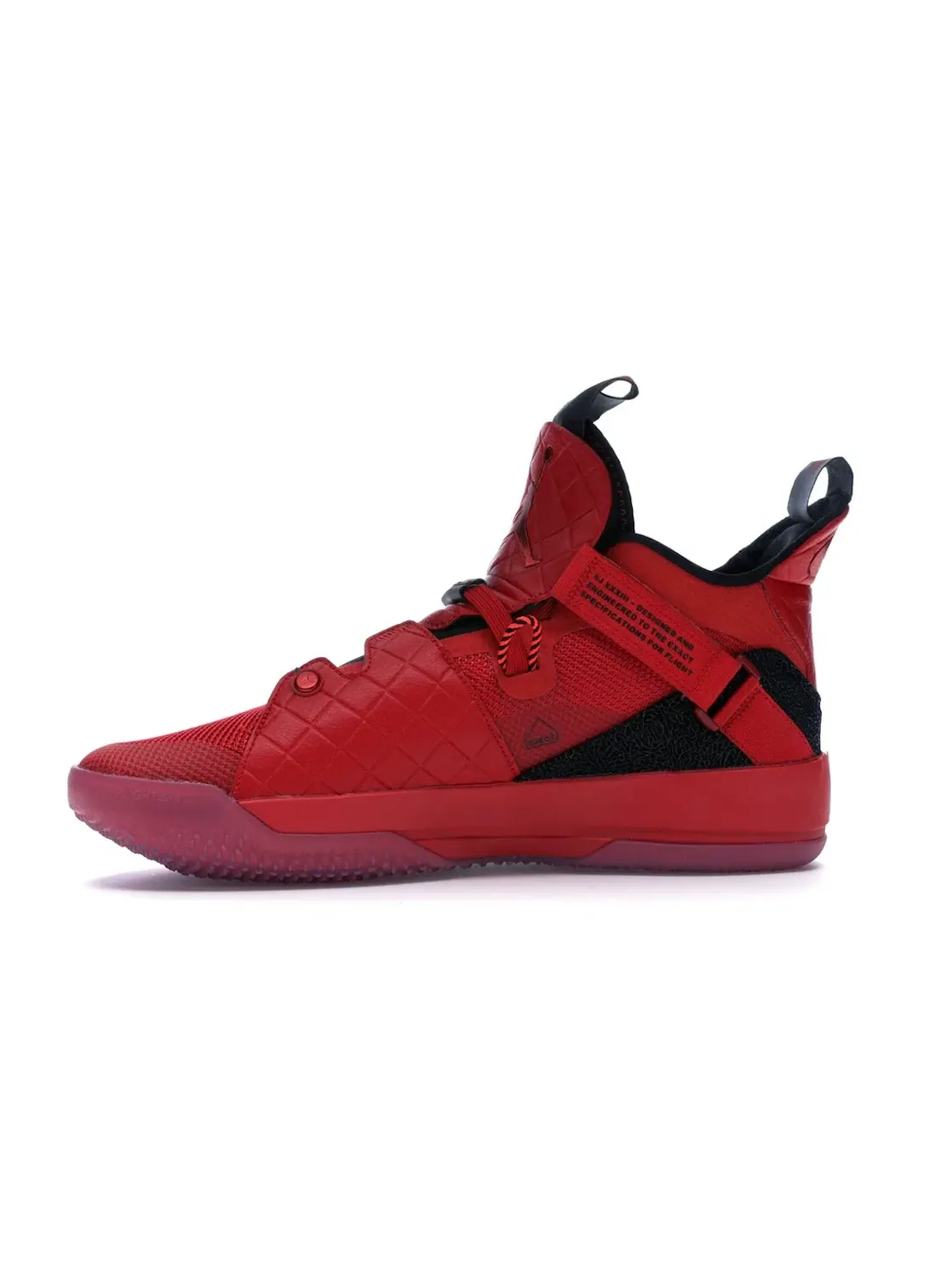 Мужские кроссовки для баскетбола с системой FastFit Jordan XXXIII Jordan — изображение 3 из 4, красный/черный--белый