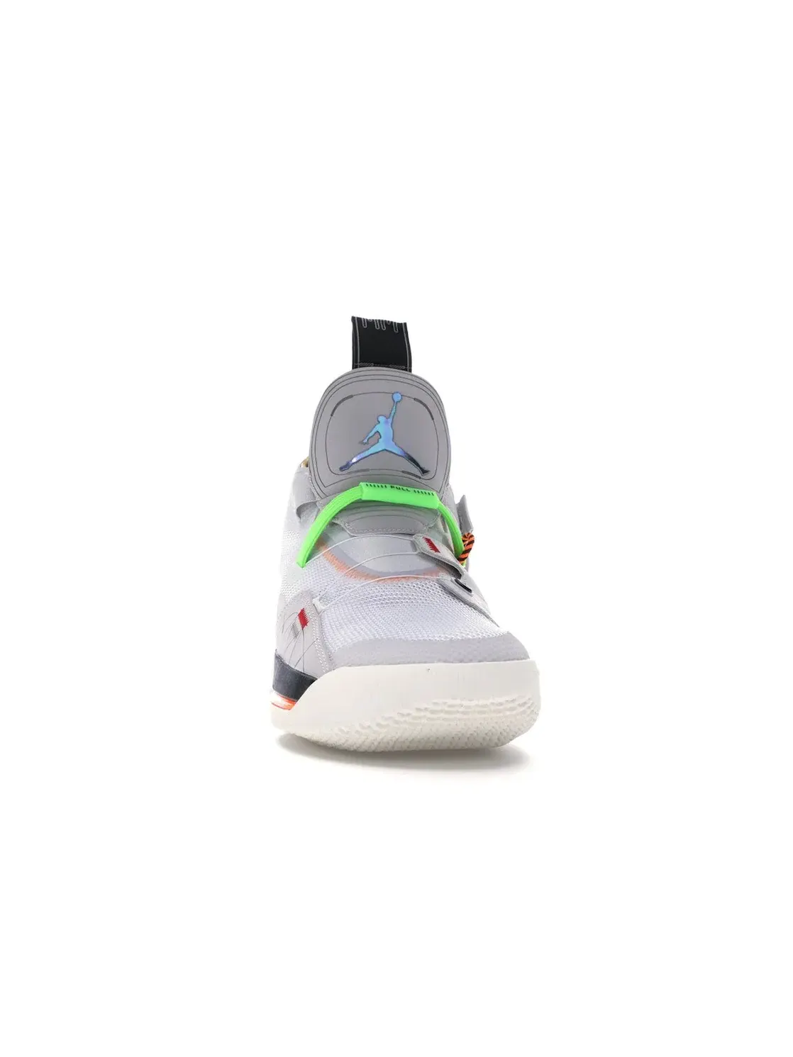 Мужские кроссовки с системой быстрой шнуровки Jordan XXXIII Jordan — изображение 2 из 4, серый/синий-белый