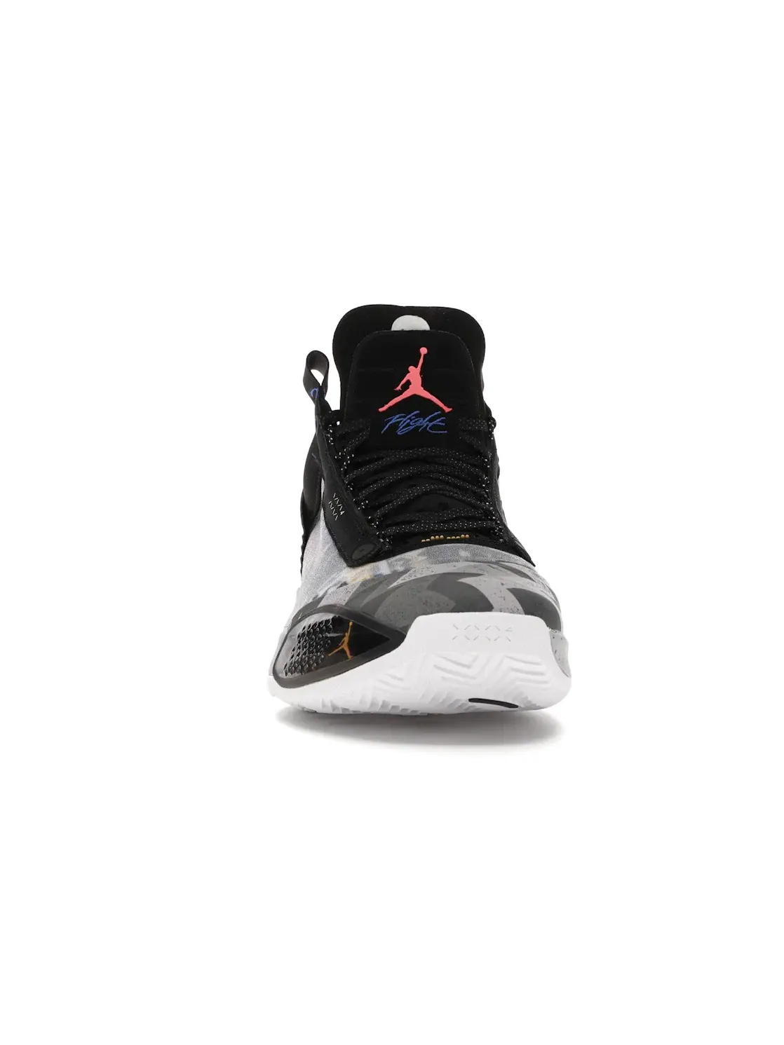 Мужские кроссовки с высокими характеристиками Jordan XXXIV Low Jordan — изображение 2 из 4, черный/оранжевый-белый