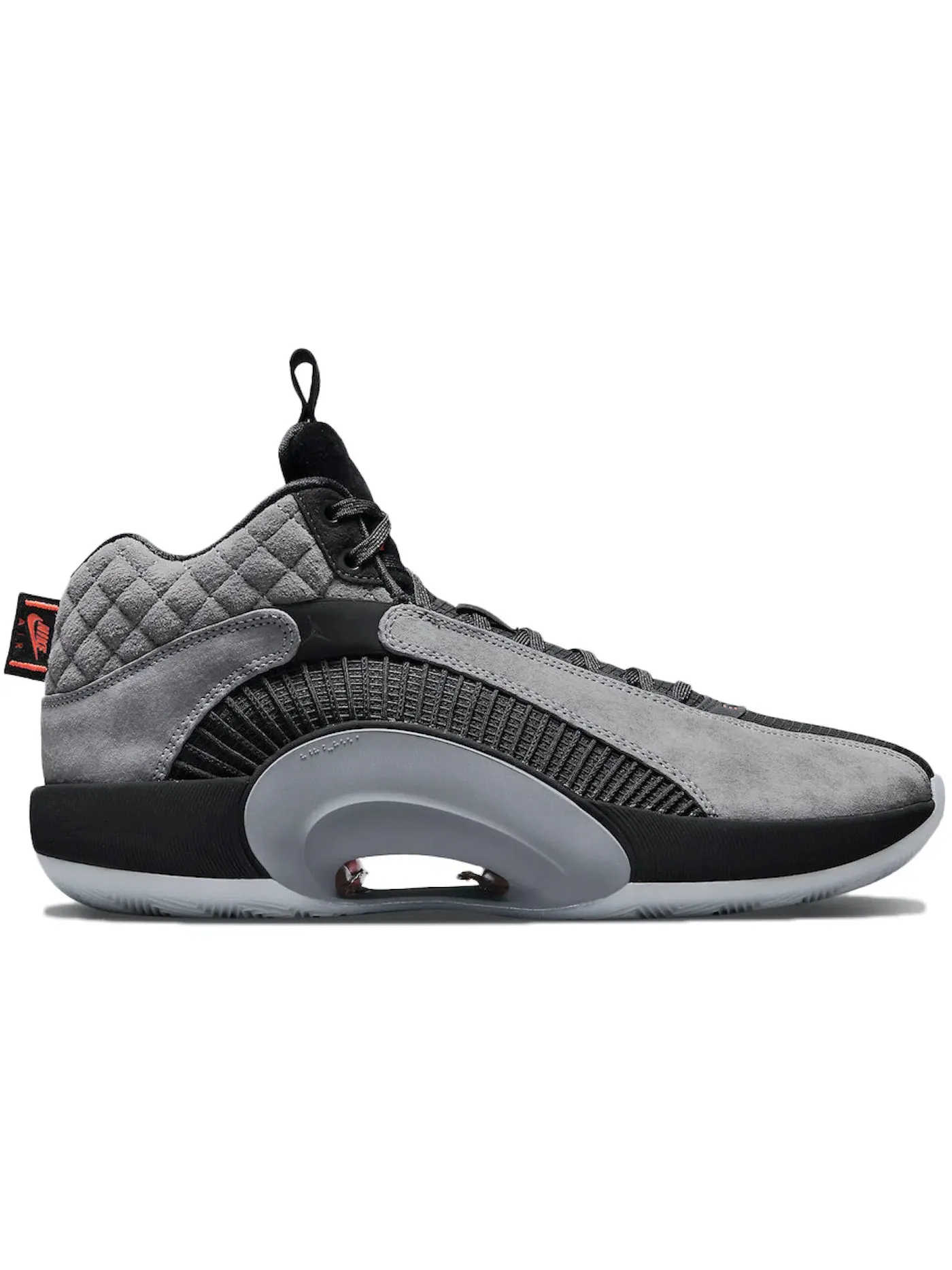 Мужские кроссовки для баскетбола с технологией Zoom Air Jordan XXXV Jordan — изображение 1 из 1, черный серый оранжевый