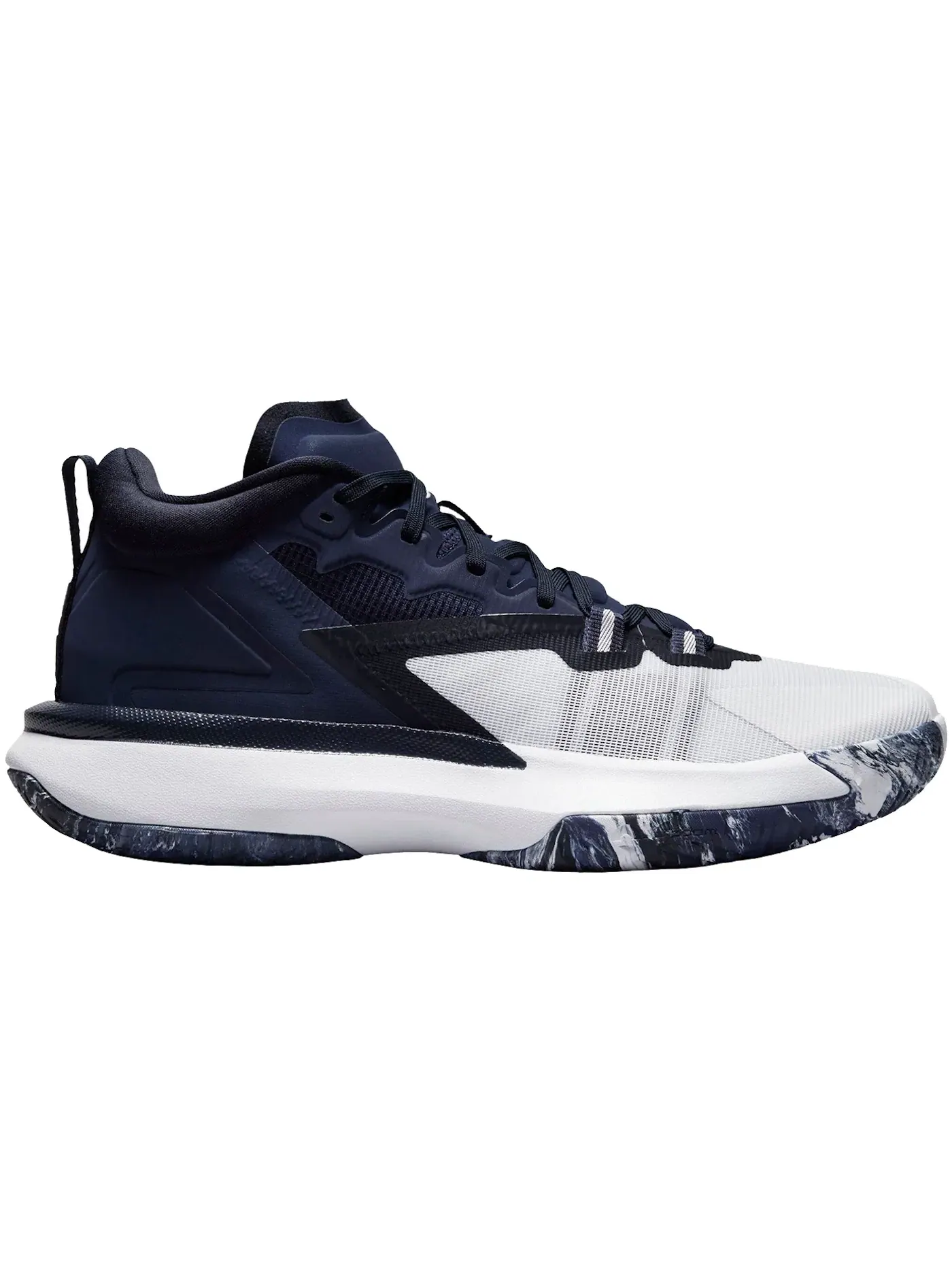 Мужские кроссовки для баскетбола Jordan Zion 1 TB Jordan — изображение 1 из 1, темно-синий/белый/темный