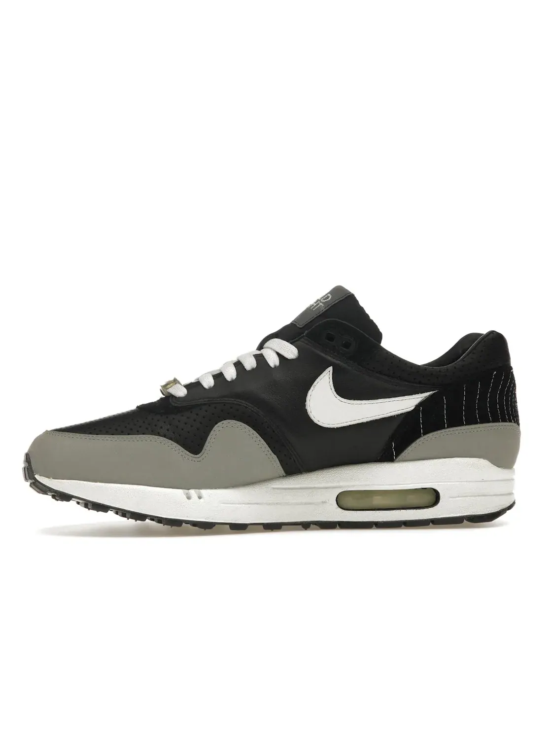 Мужские кроссовки Lifestyle Nike Air Max 1 — изображение 3 из 4, черный/белый-серый