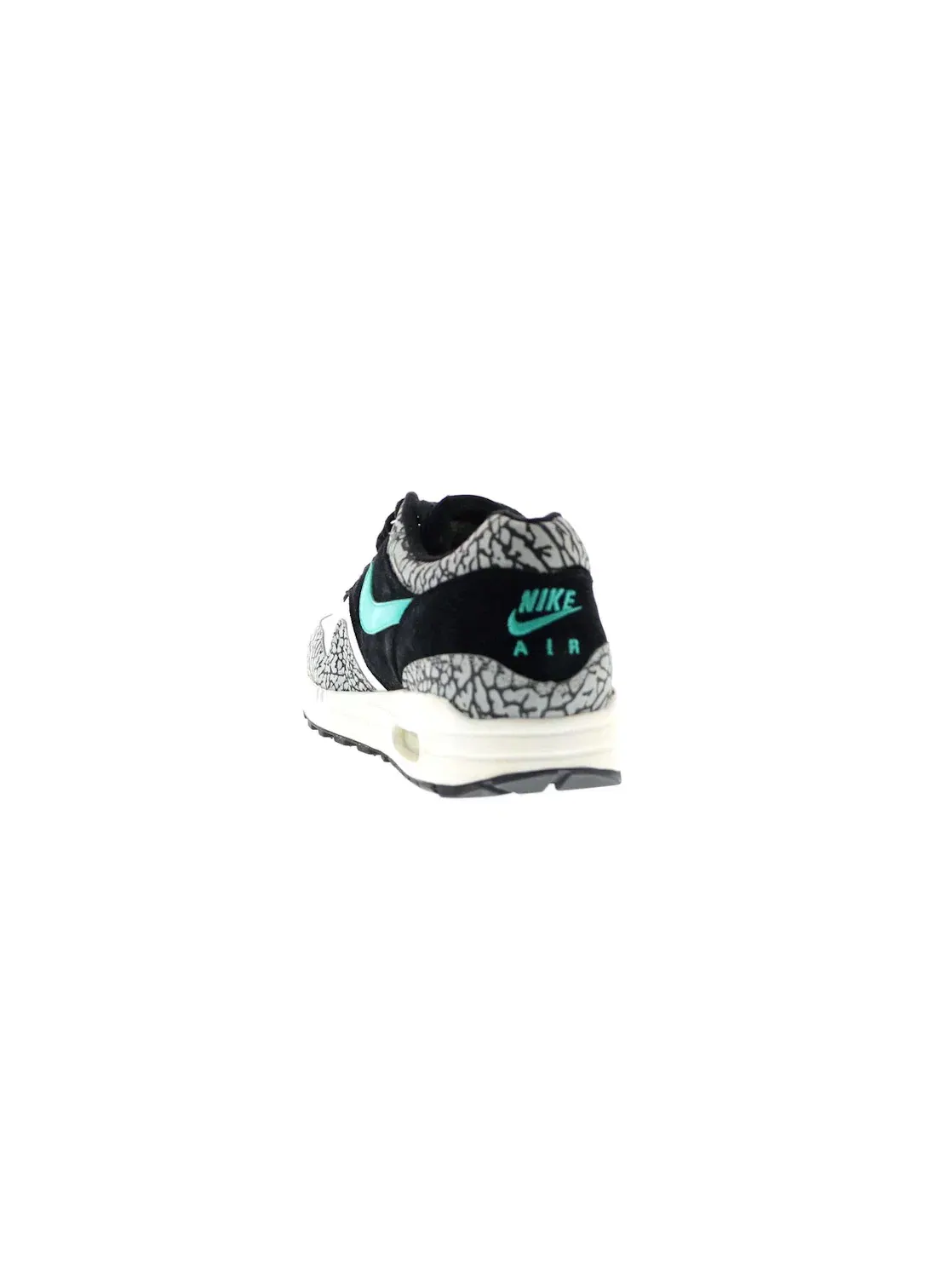 Мужские кроссовки lifestyle с принтом Nike Air Max 1 Nike — изображение 4 из 4, черный/прозрачный-белый