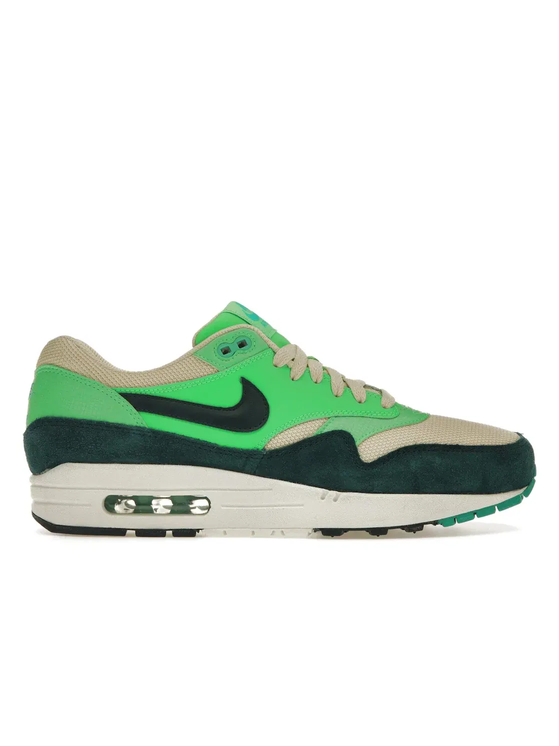 Мужские кроссовки Lifestyle Nike Air Max 1 — изображение 1 из 4, темный-зеленый