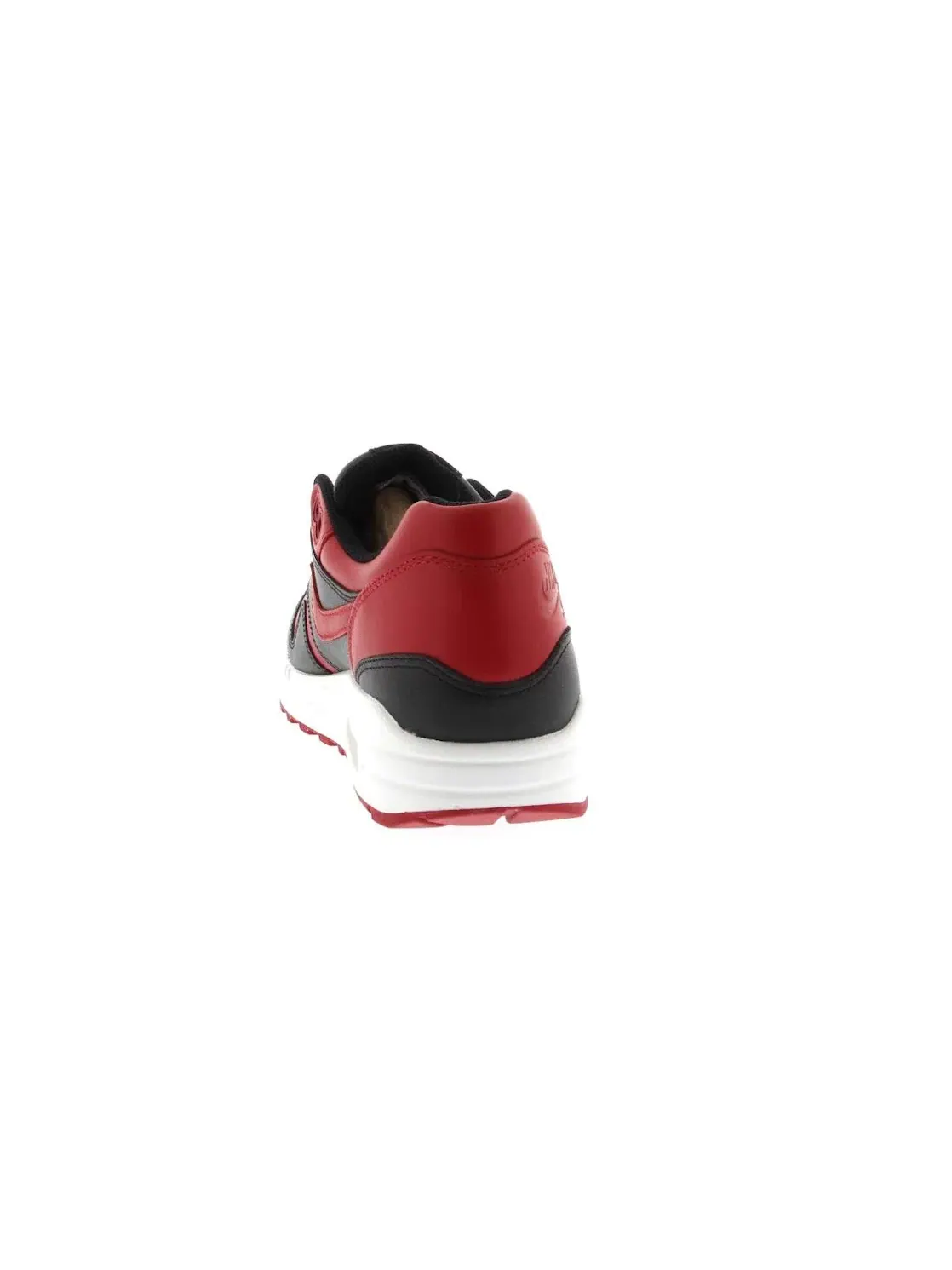 Мужские кроссовки Lifestyle с кожаным верхом Nike Air Max 1 — изображение 4 из 4, черный/красный-белый