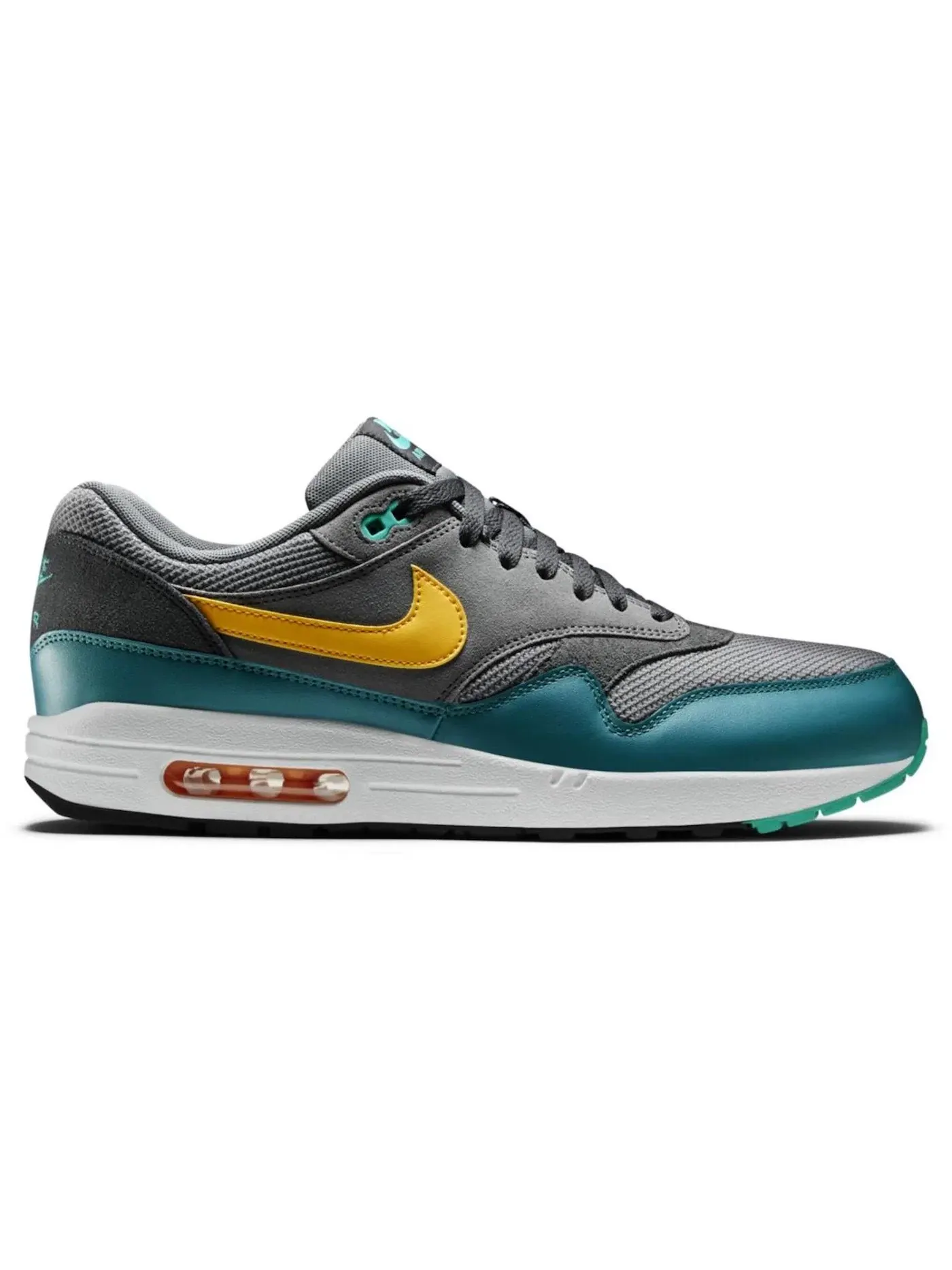 Мужские кроссовки Lifestyle Nike Air Max 1 — изображение 1 из 1, серый///оранжевый